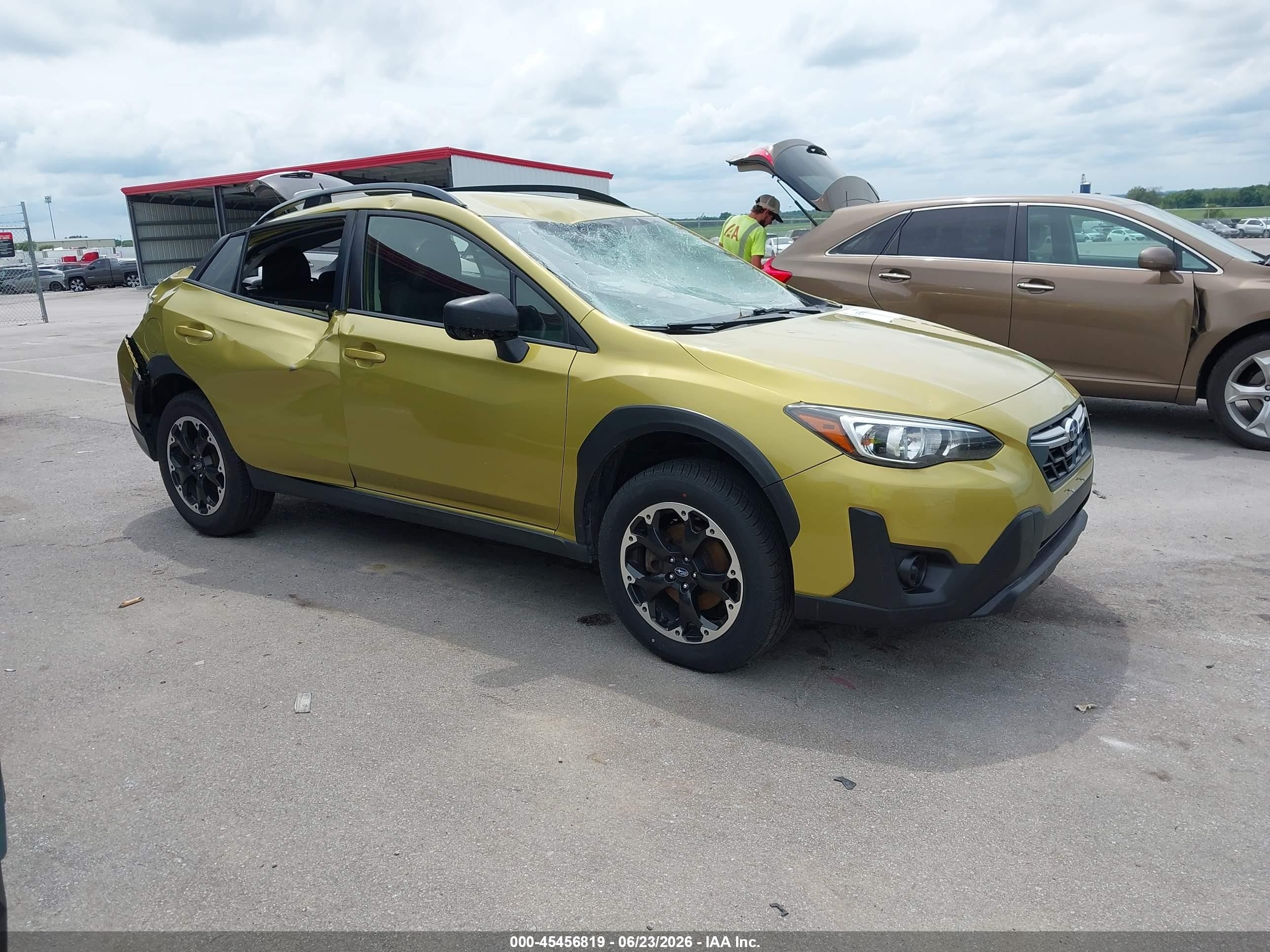2021 Subaru Crosstrek, VIN JF2GTABC1MH233591 — Storm