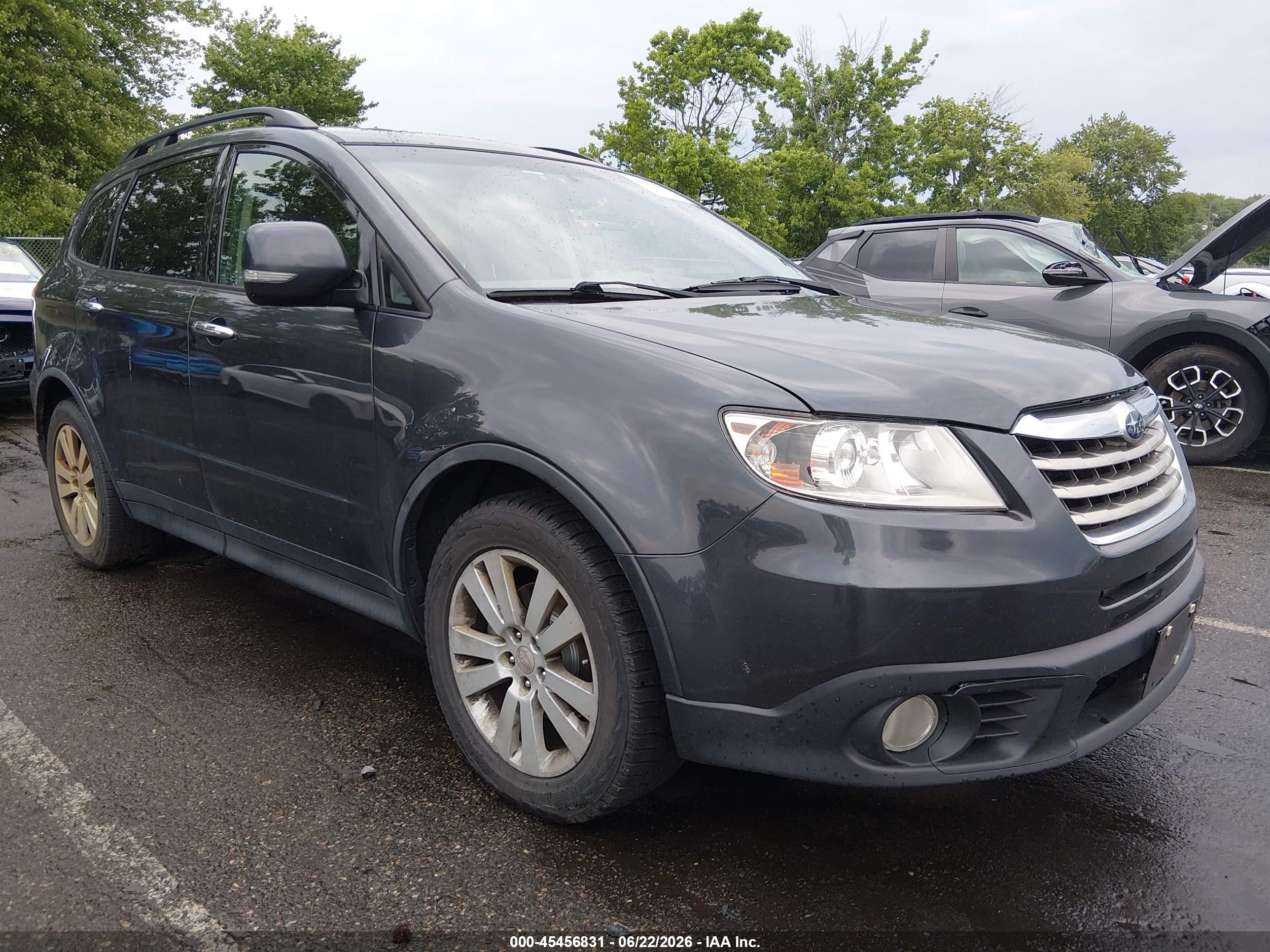 2012 Subaru Tribeca Limited, VIN 4S4WX9GD8C4400674 — Rear end