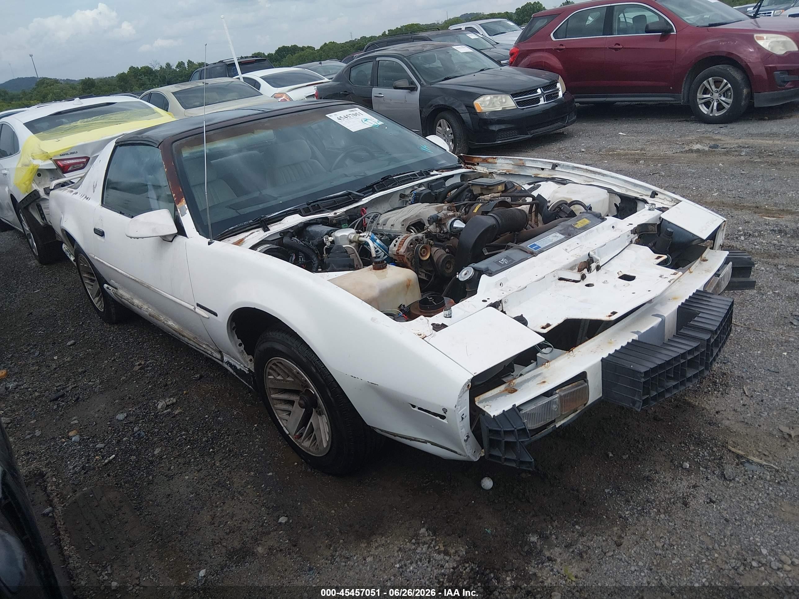 1991 Pontiac Firebird, VIN 1G2FS23T3ML248676 — Normal wear