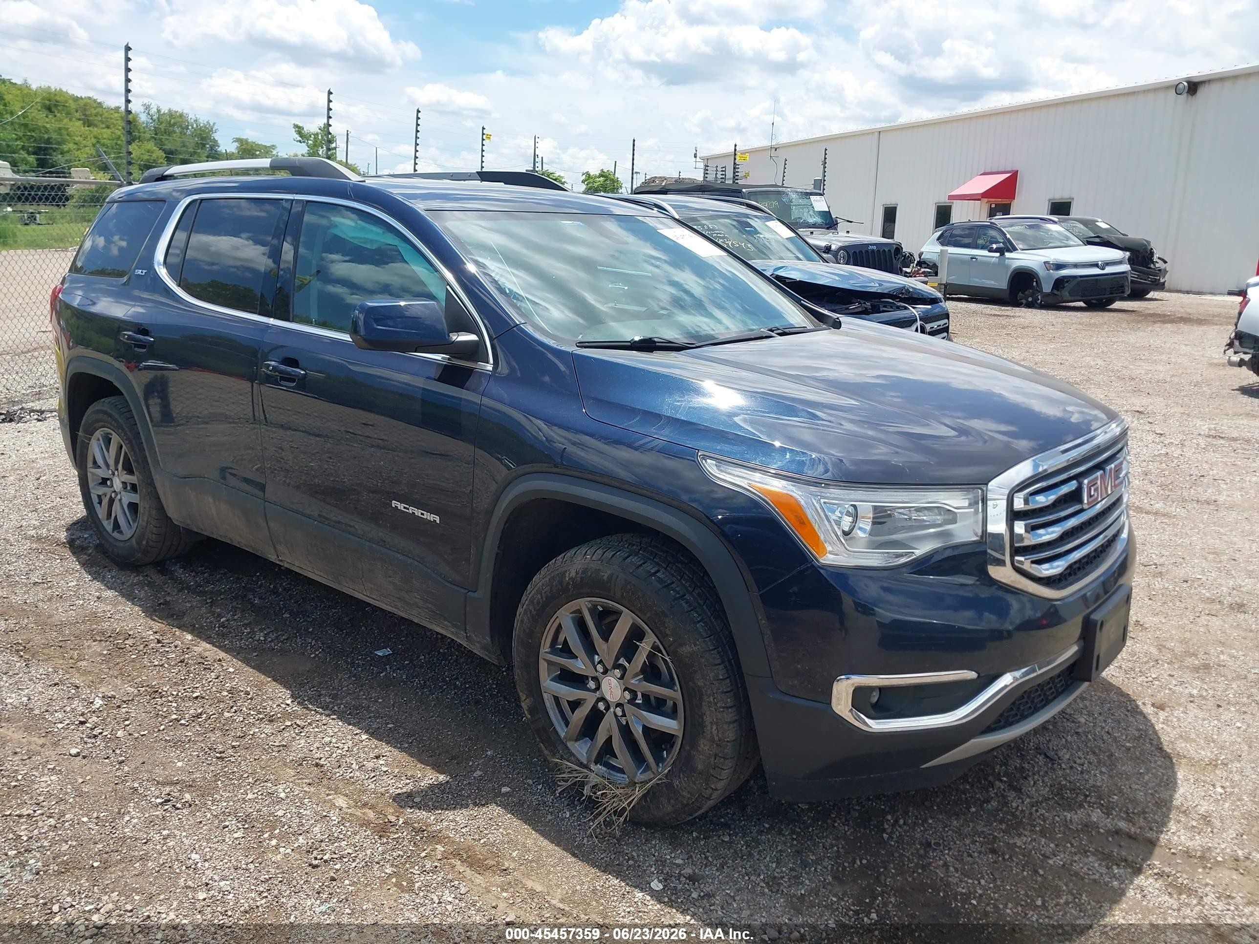 2017 GMC Acadia SLT, VIN 1GKKNULS7HZ294815 — Side