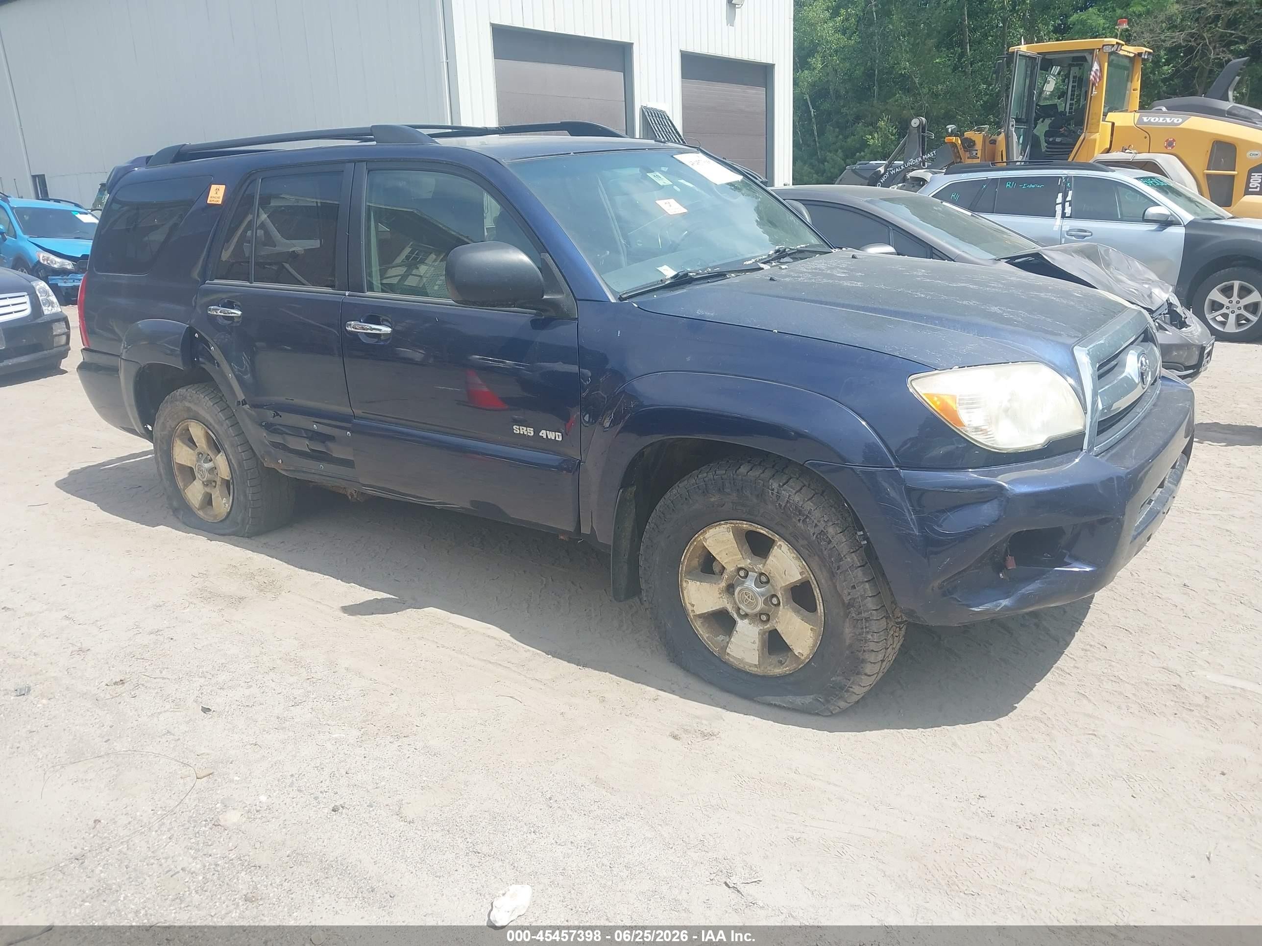 2007 Toyota 4Runner SR5, VIN JTEBT14R670065830 — Biohazard / chemical