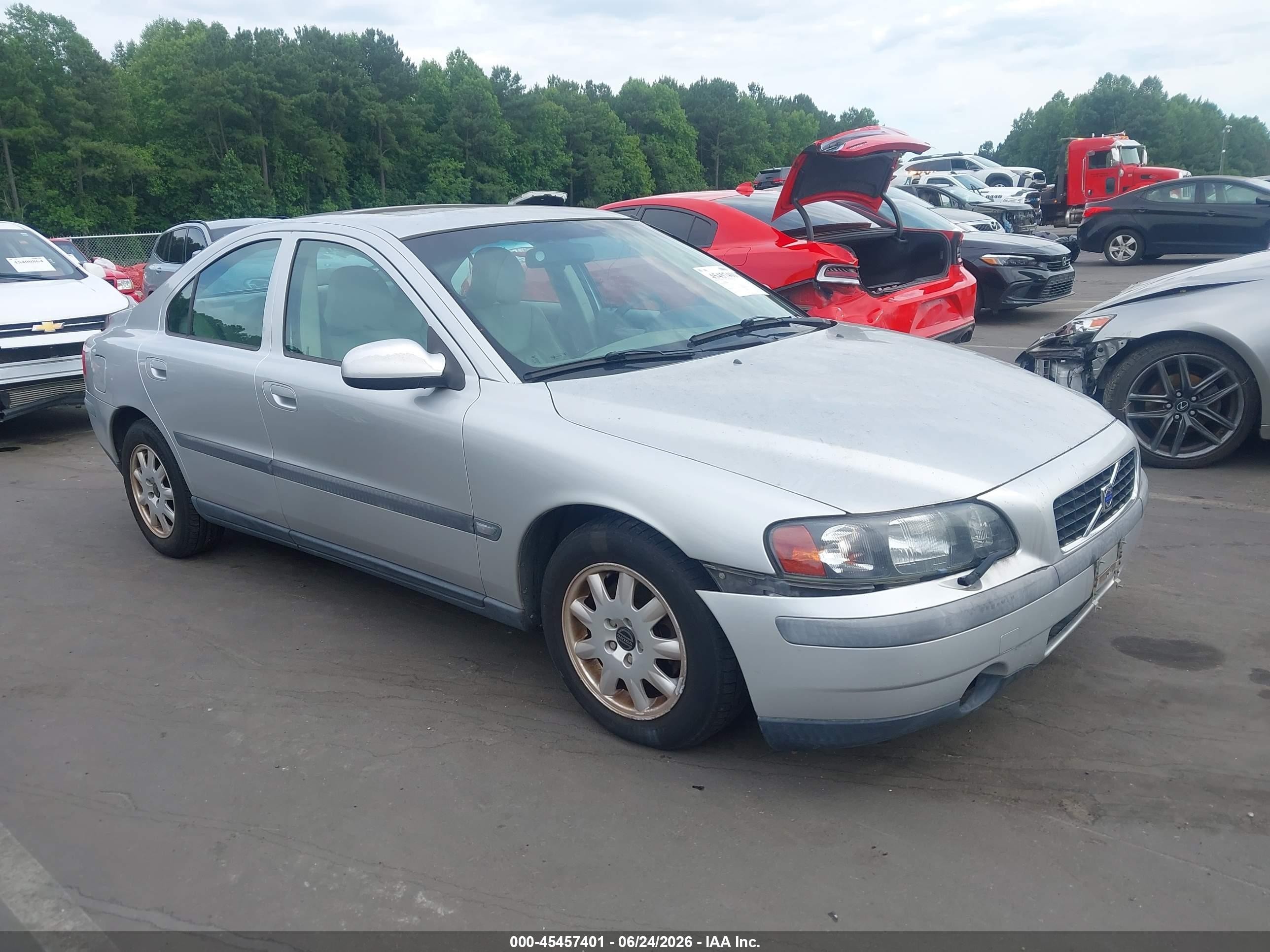2001 Volvo S60, VIN YV1RS61R312059027 — Обычный износ
