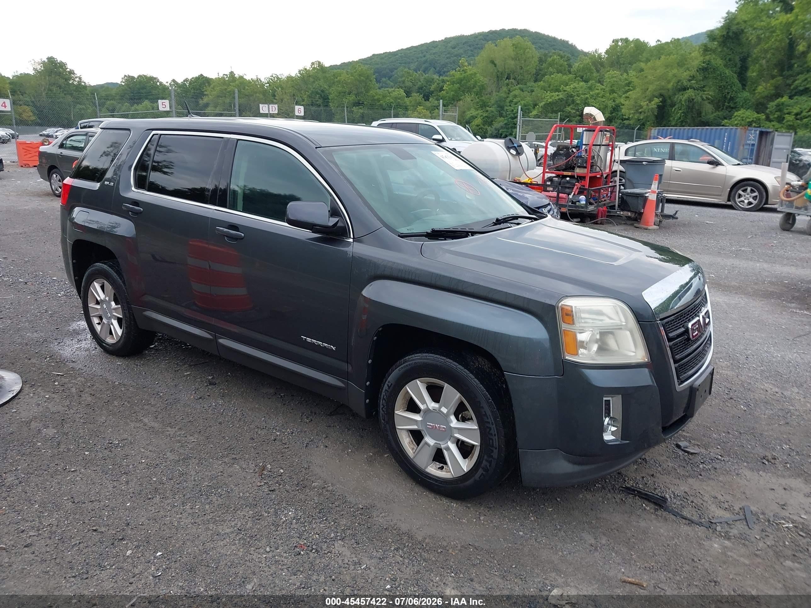 2010 GMC Terrain SLE-1, VIN 2CTALBEW6A6293971 — Обычный износ