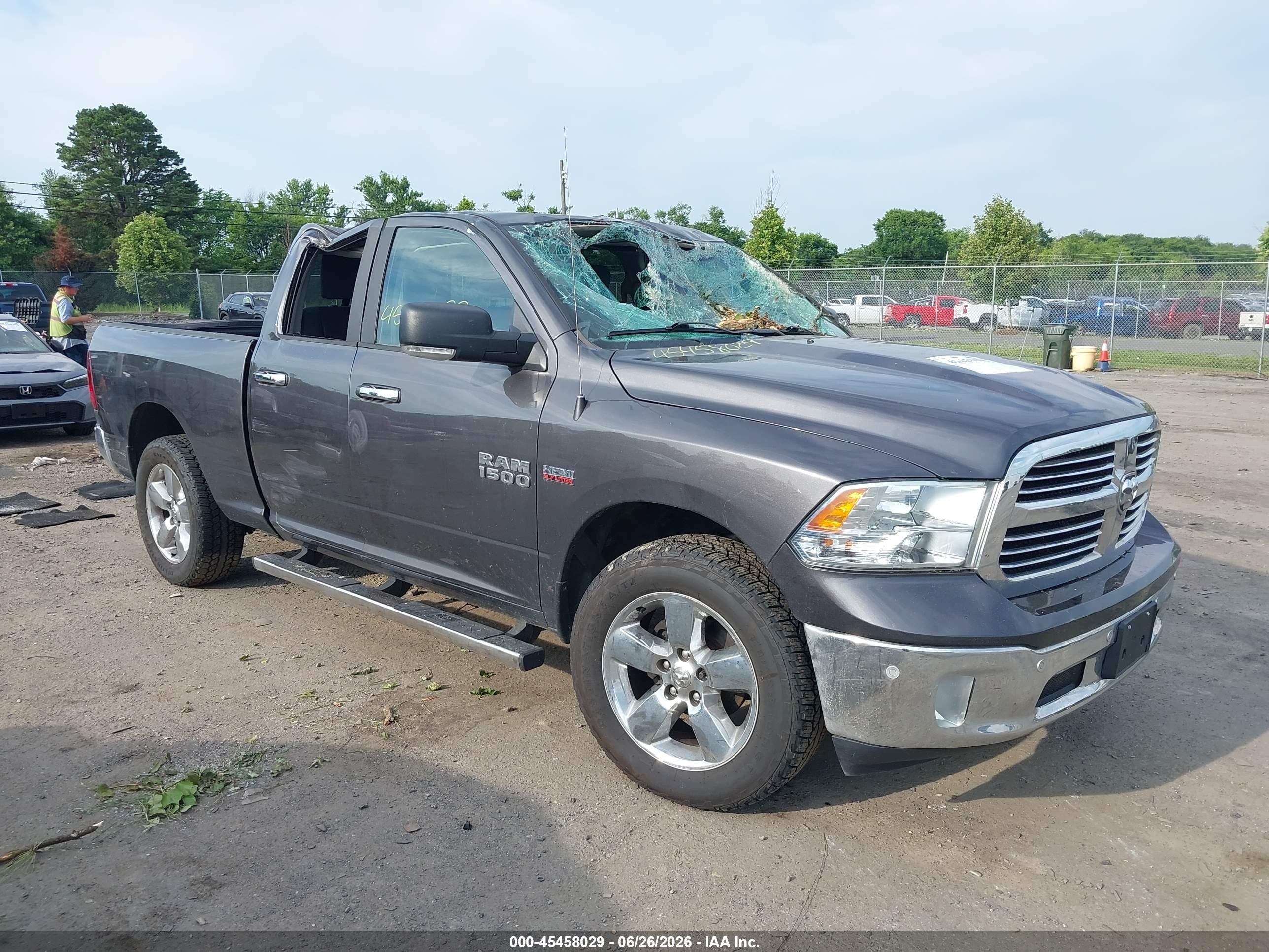 2018 Ram 1500 Big Horn, VIN 1C6RR7GT1JS312220 — Storm