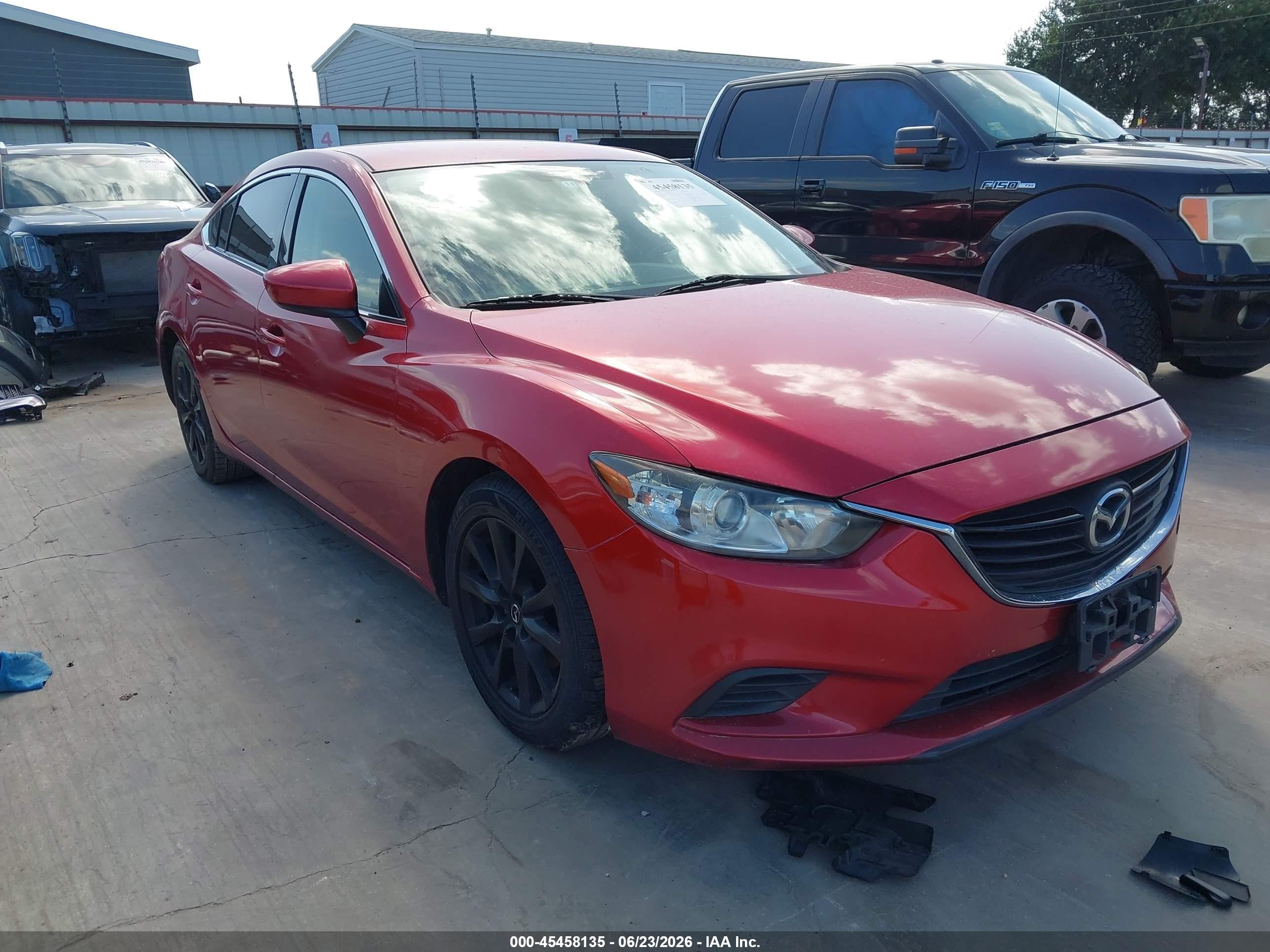 2015 Mazda 6 i Sport, VIN JM1GJ1U68F1169444 — Side