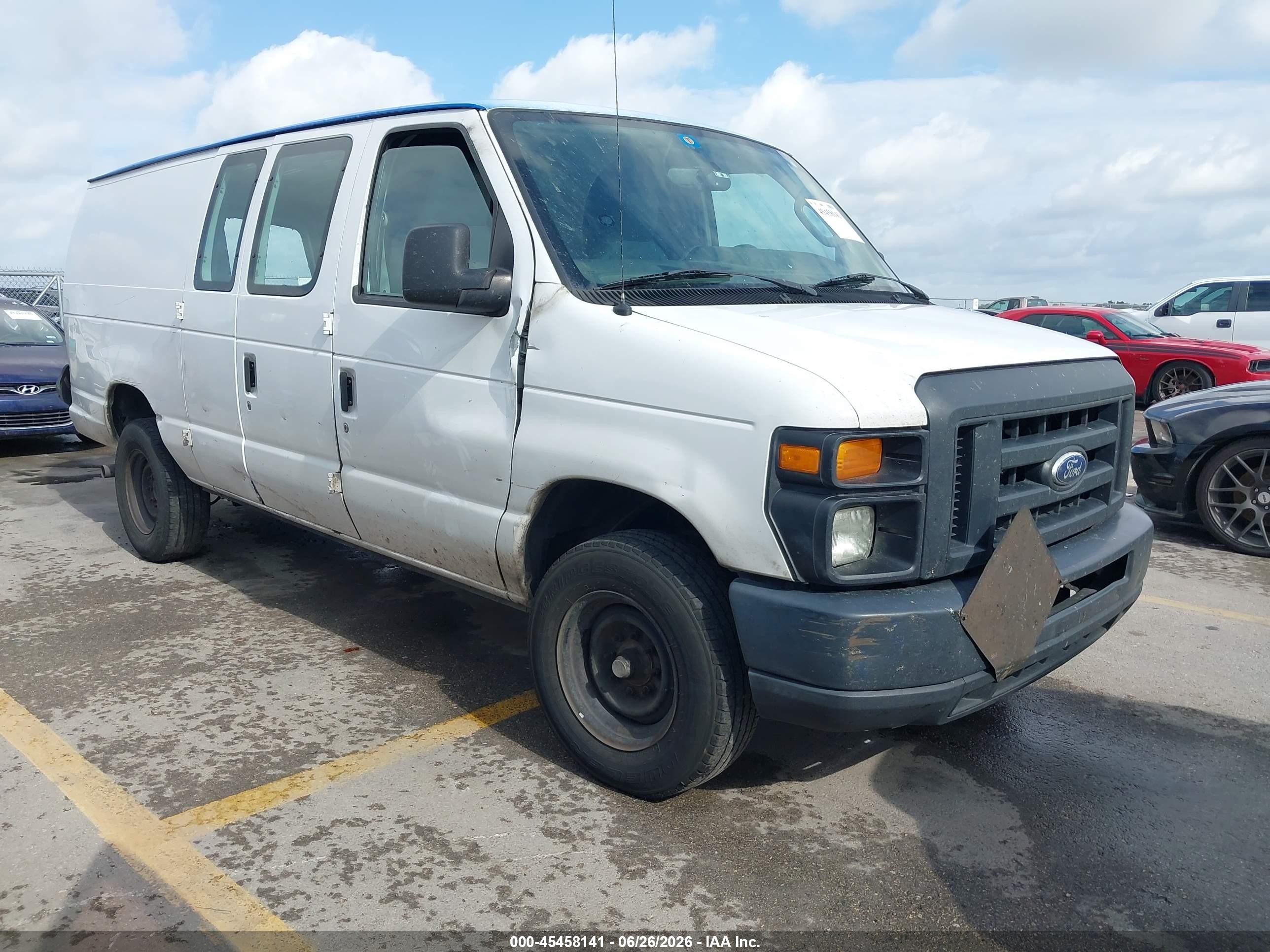 2014 Ford Econoline Cargo Commercial, VIN 1FTSS3EL7EDB18263 — Rear end