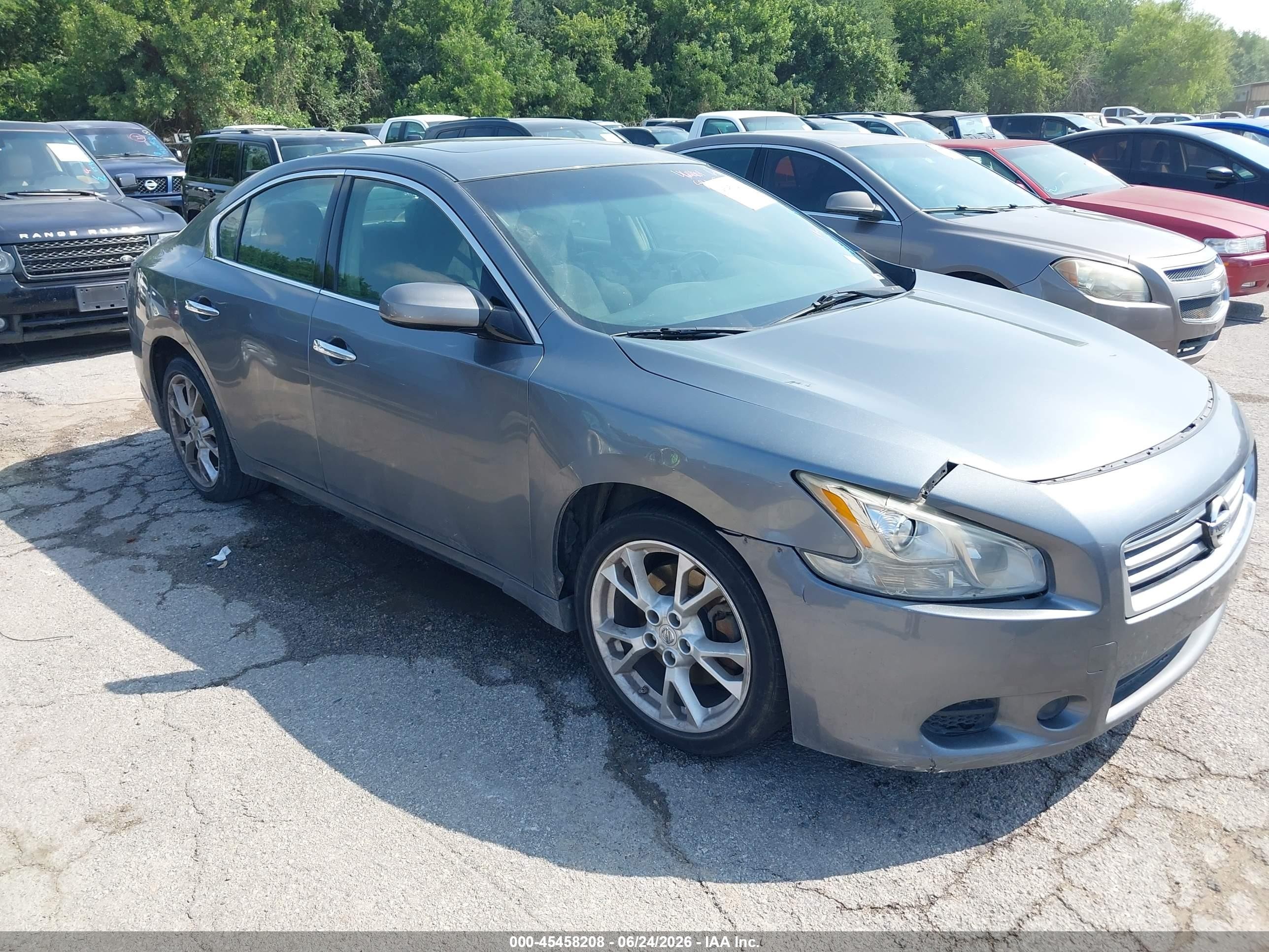 2014 Nissan Maxima S, VIN 1N4AA5AP4EC464401 — Repossession