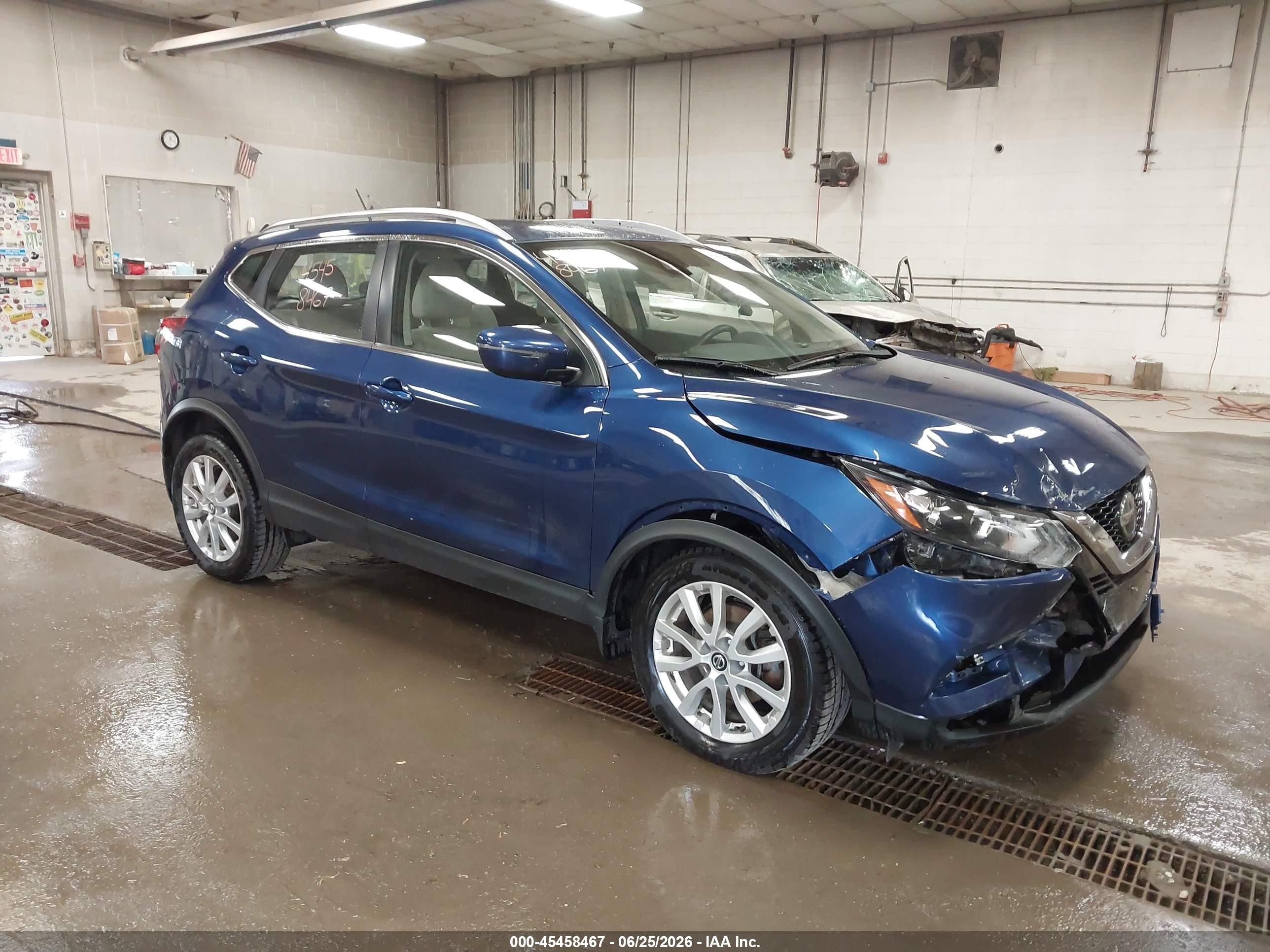 2021 Nissan Rogue SV, VIN JN1BJ1BW7MW448917 — Front end