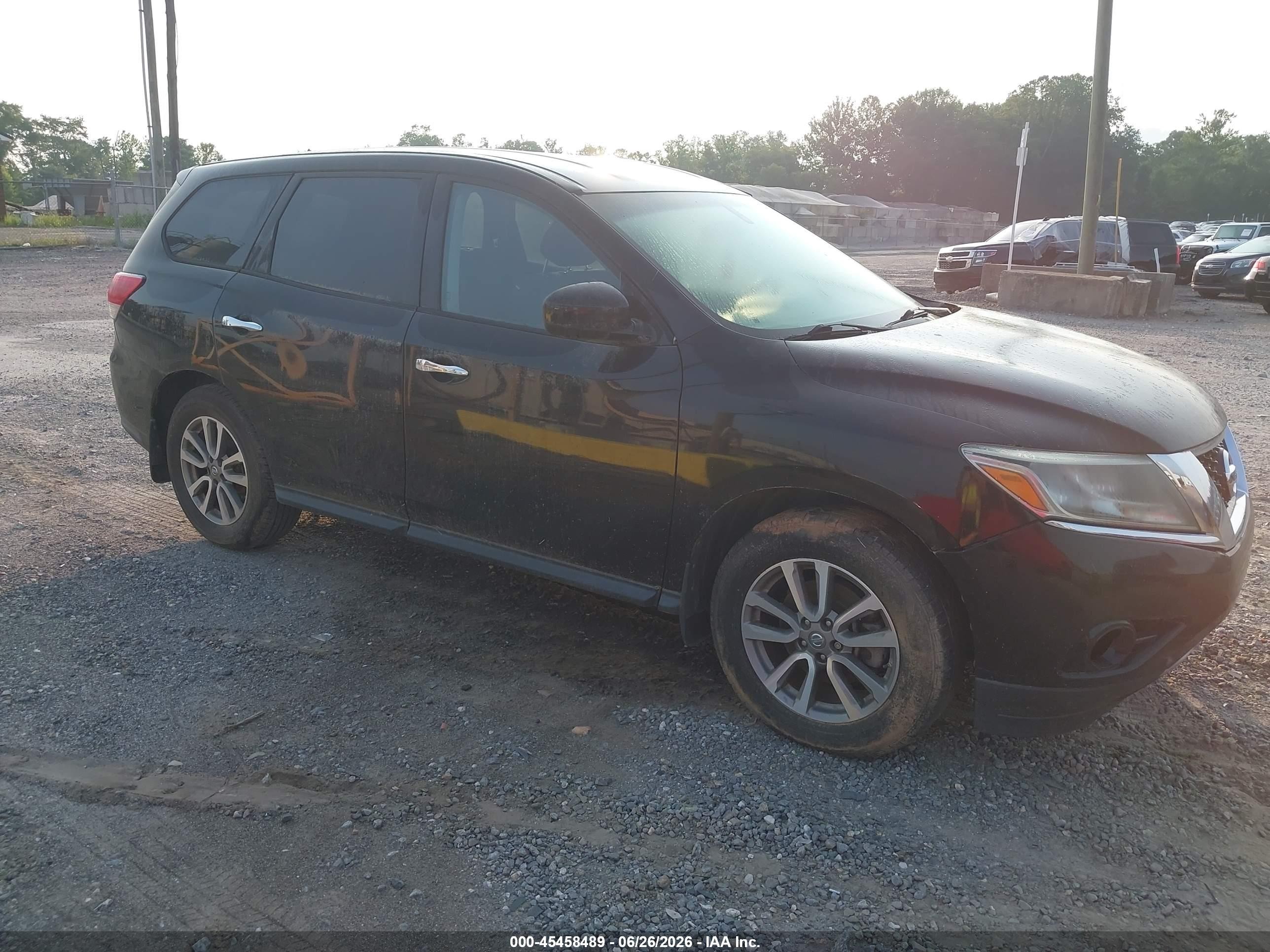2014 Nissan Pathfinder SV, VIN 5N1AR2MN2EC711535 — Normal wear