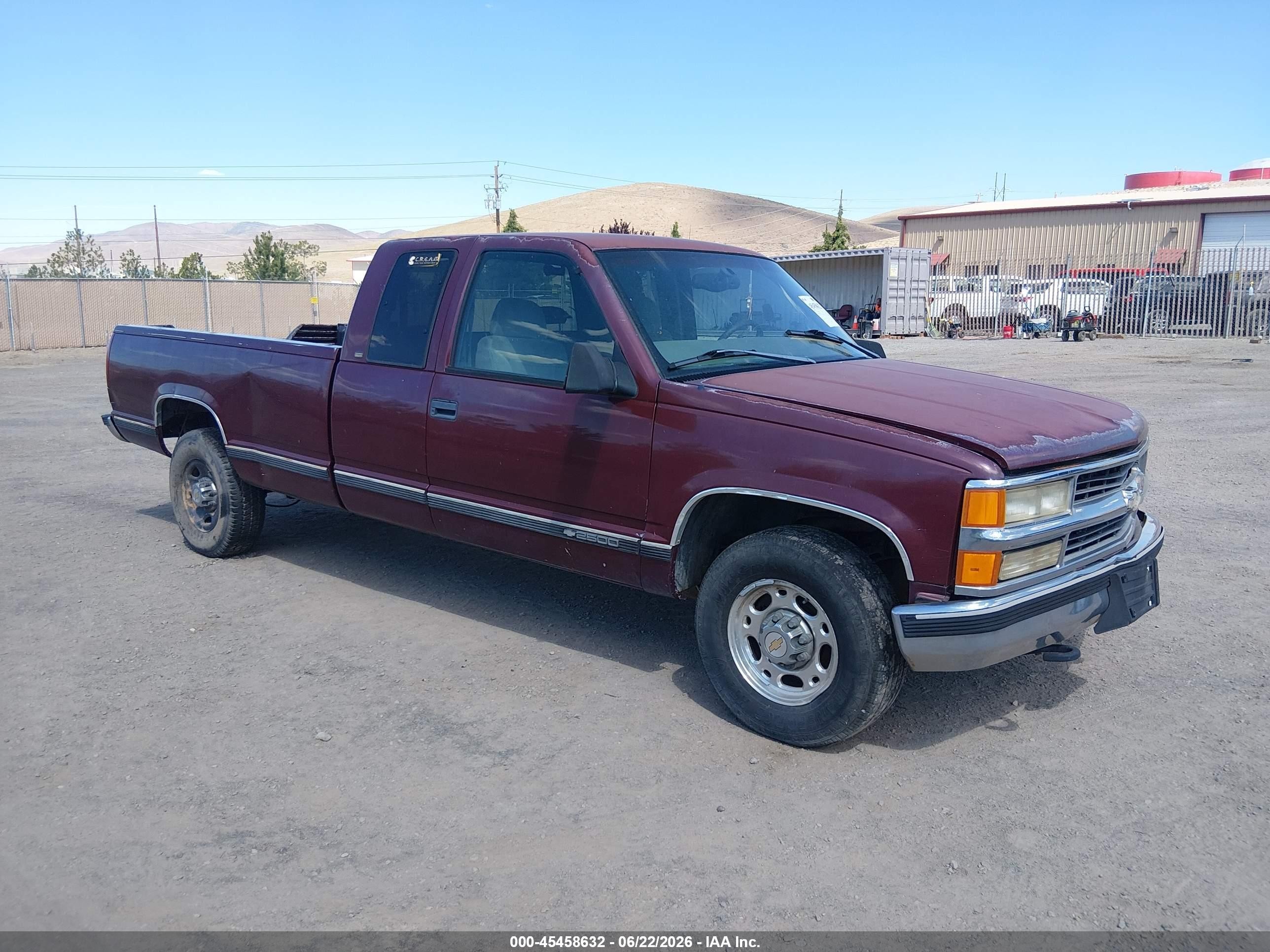 1998 Chevrolet Silverado 2500, VIN 1GCGC29J3WE157076 — Обычный износ