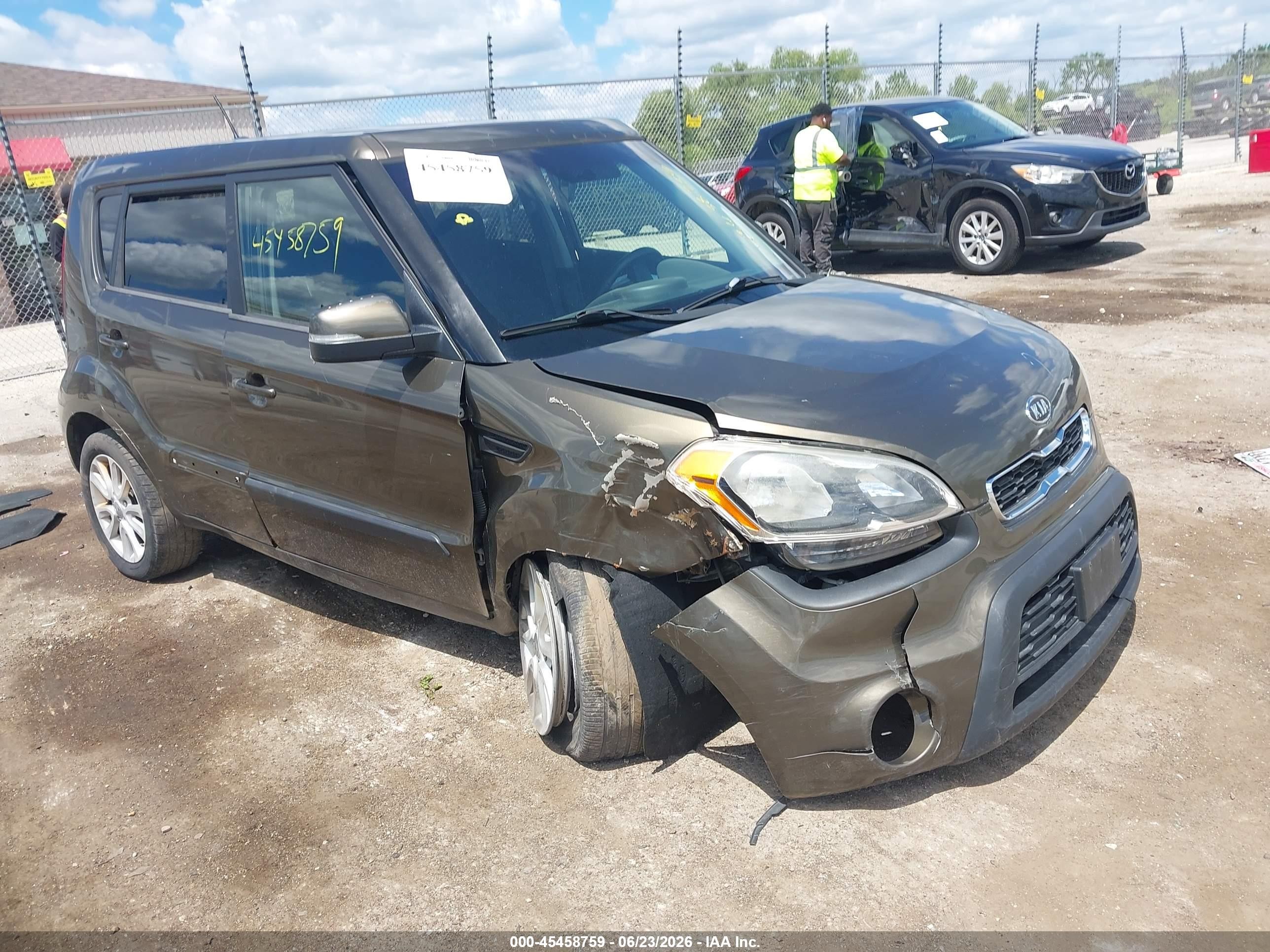 2012 Kia Soul +, VIN KNDJT2A63C7368341 — Undercarriage