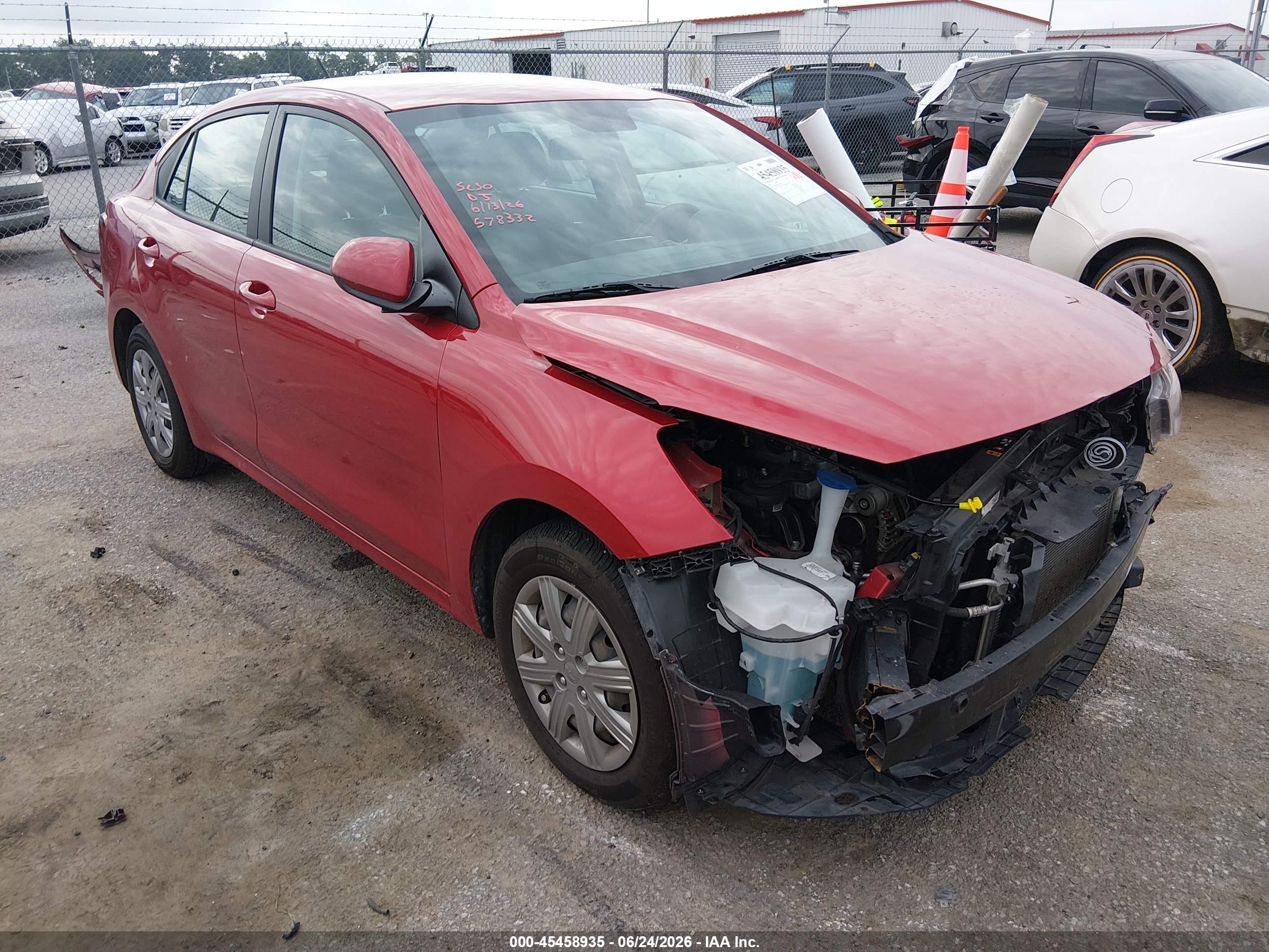 2023 Kia Rio S, VIN 3KPA24AD7PE578332 — Перед