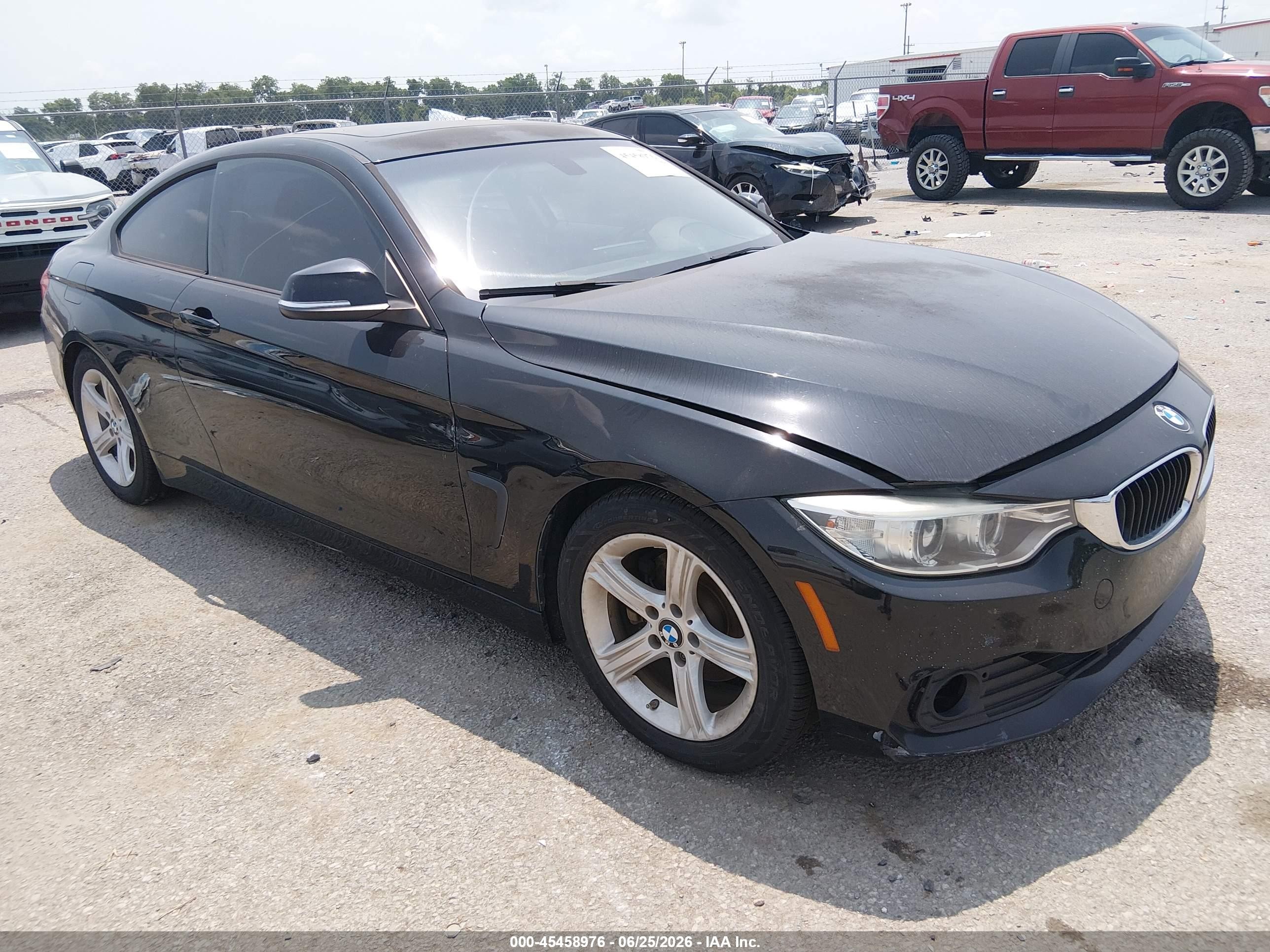 2014 BMW 4 Series 428i, VIN WBA3N3C51EF710923 — Water / flood