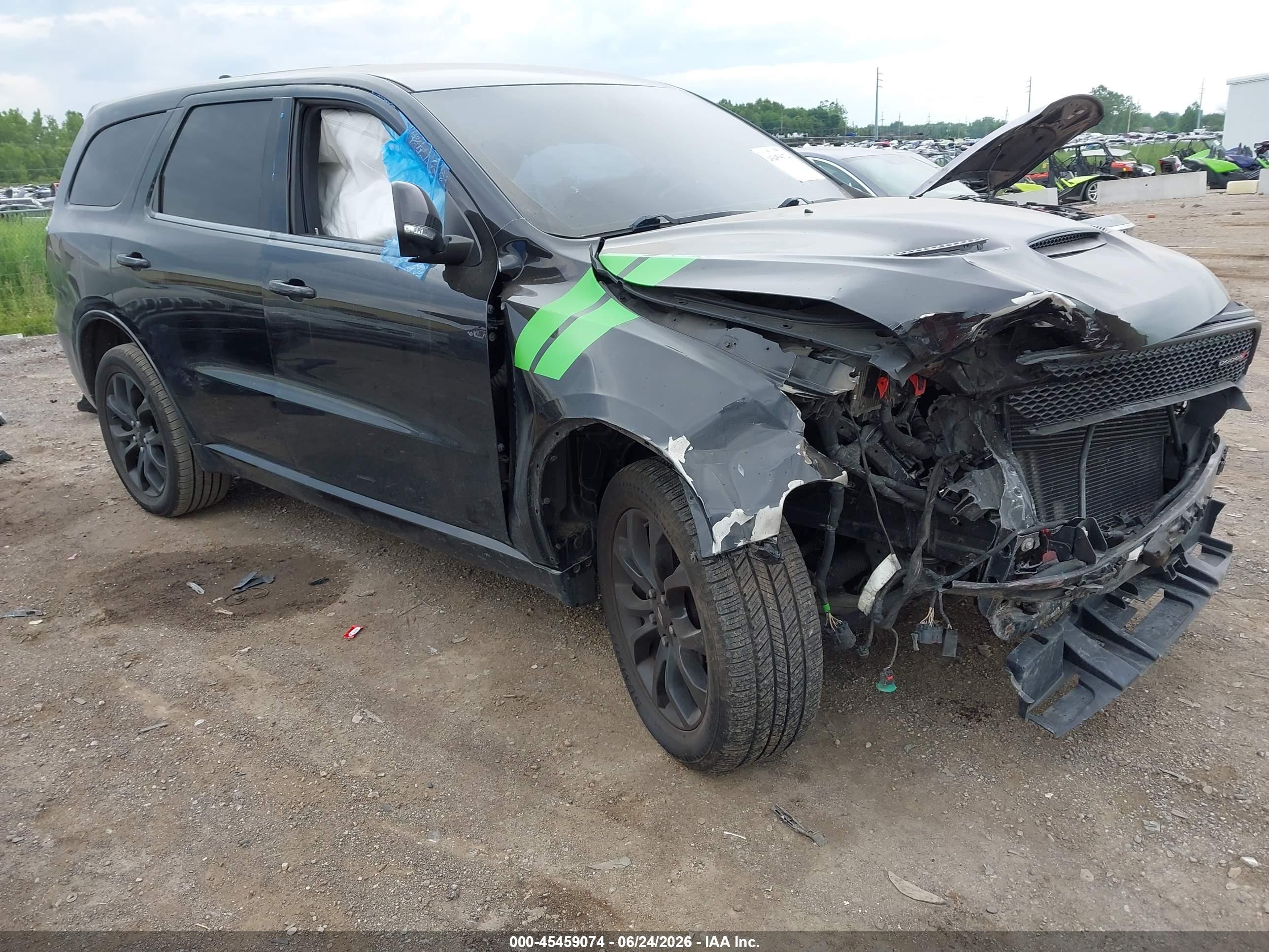 2020 Dodge Durango GT, VIN 1C4RDJDG9LC224346 — Front end