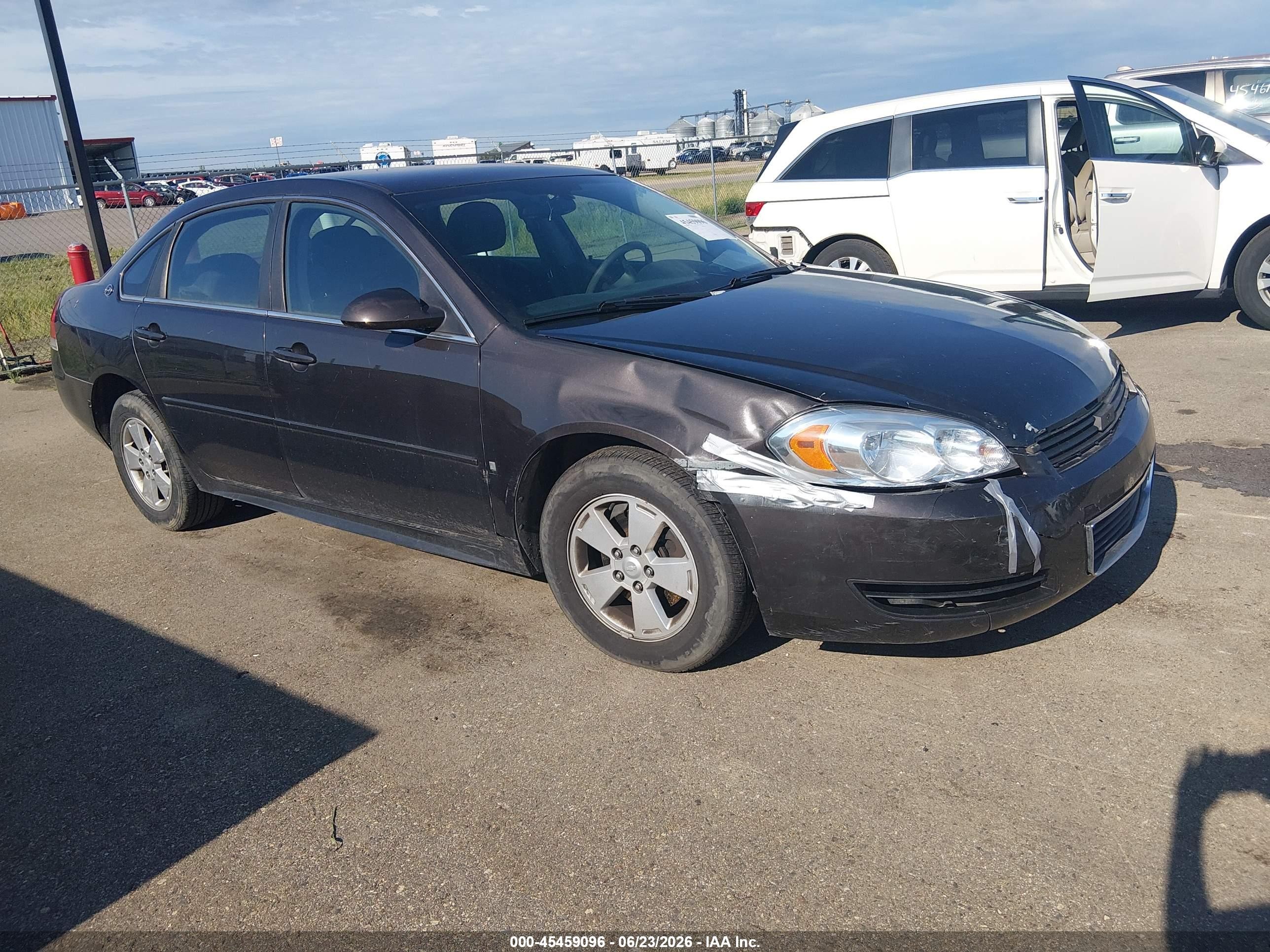 2009 Chevrolet Impala LT, VIN 2G1WT57N491157072 — Front end