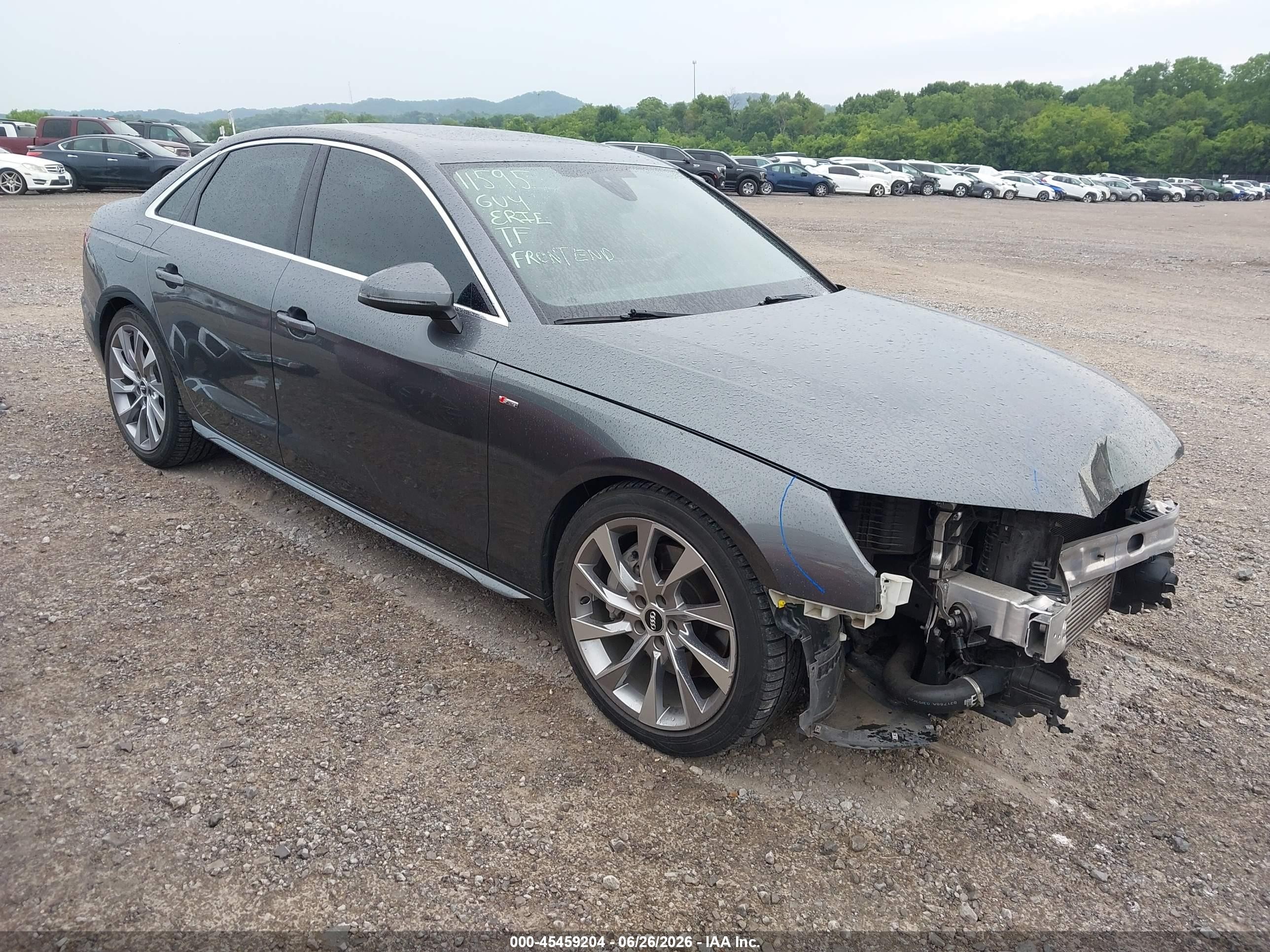 2020 Audi A4 Premium Plus, VIN WAUENBF49LA050856 — Front end