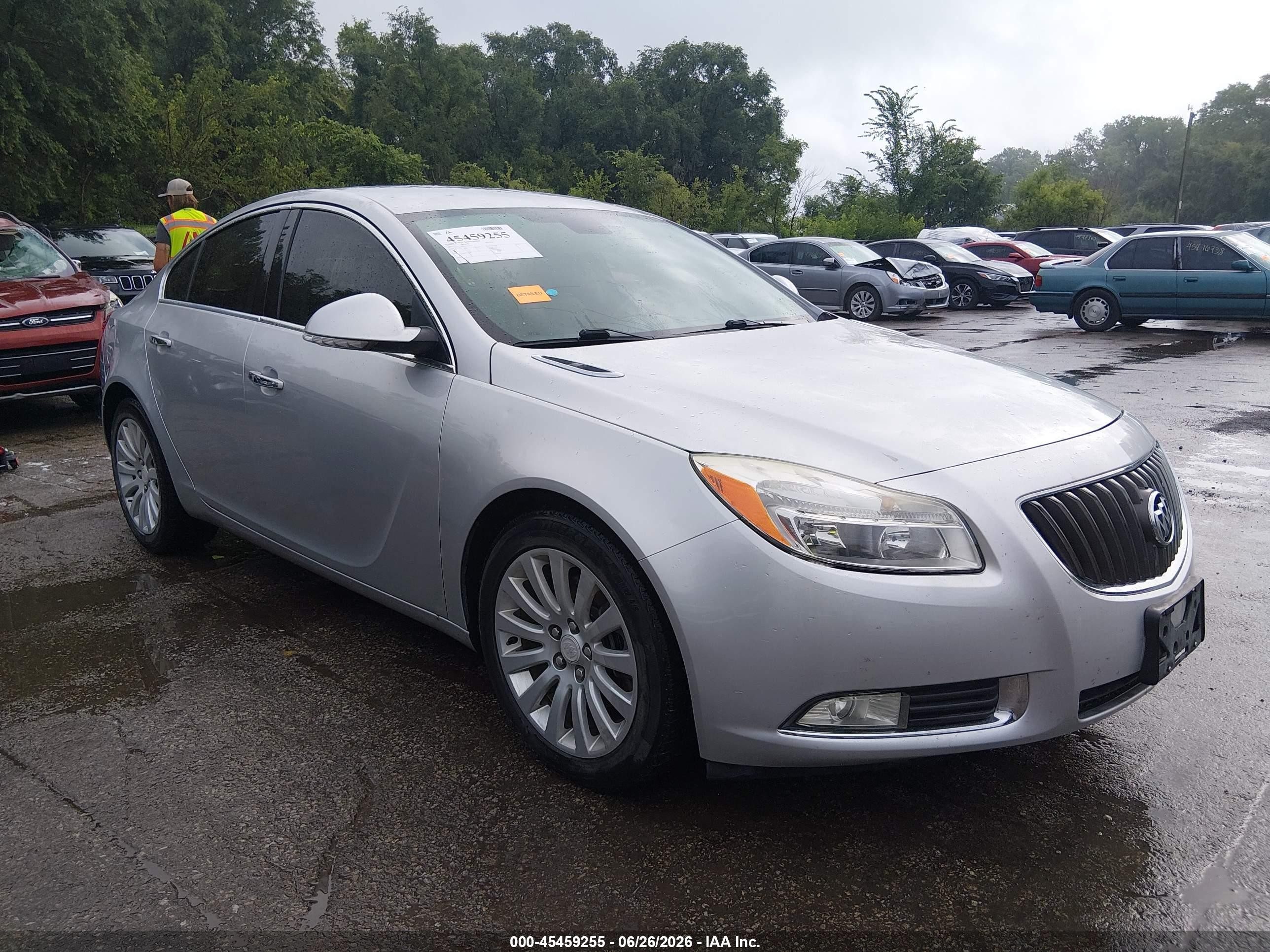 2012 Buick Regal Turbo Premium 1, VIN 2G4GS5EV4C9172354 — Hail