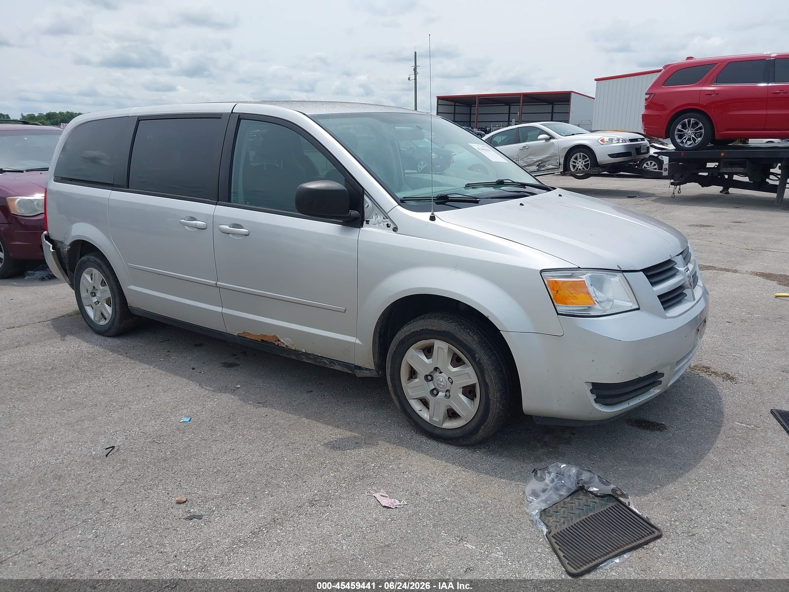 2010 Dodge Grand Caravan SE, VIN 2D4RN4DE6AR145799 — Rear end