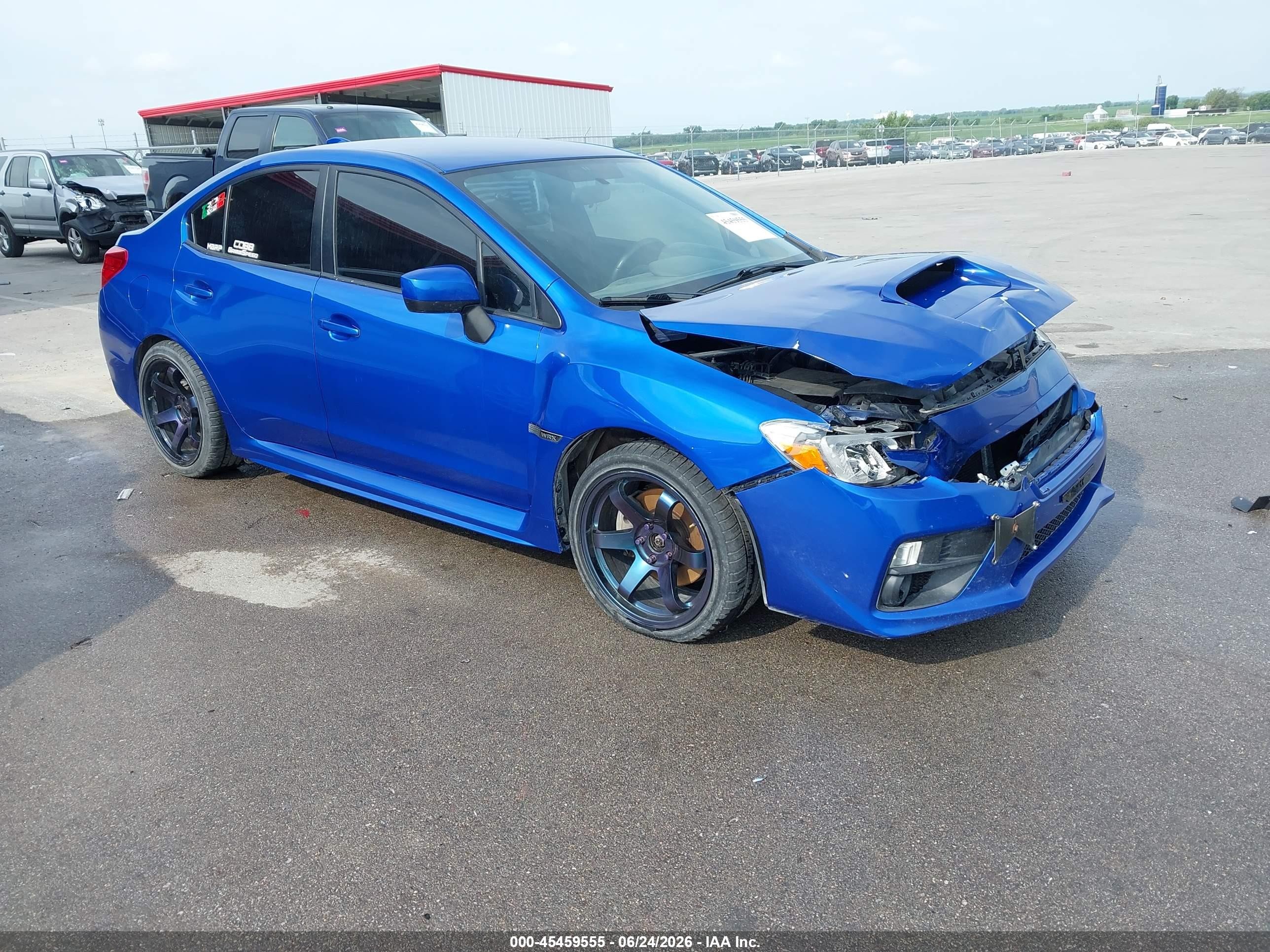 2015 Subaru WRX, VIN JF1VA1A61F9817788 — Перед