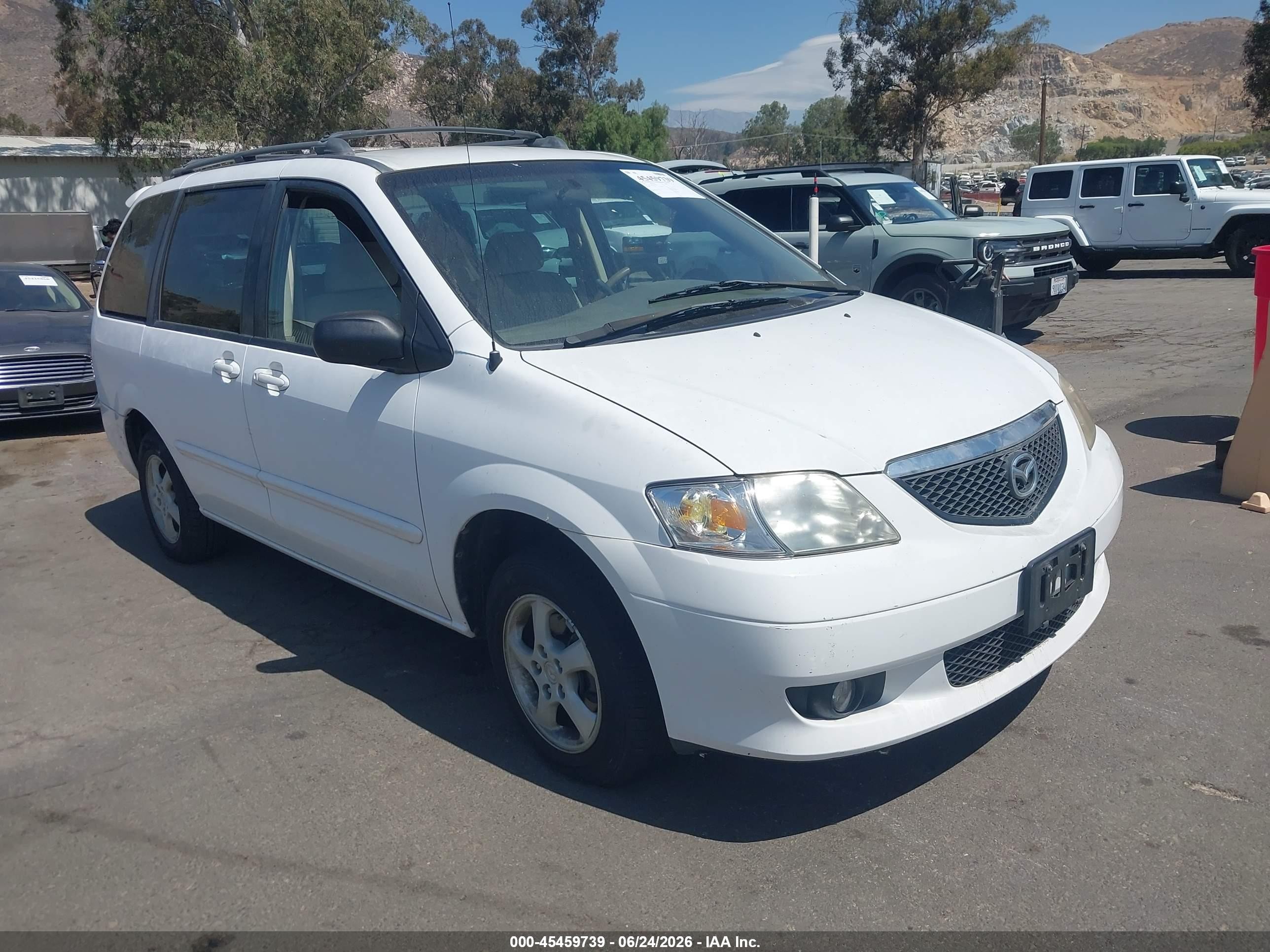 2002 Mazda MPV LX, VIN JM3LW28J120316991 — Normal wear