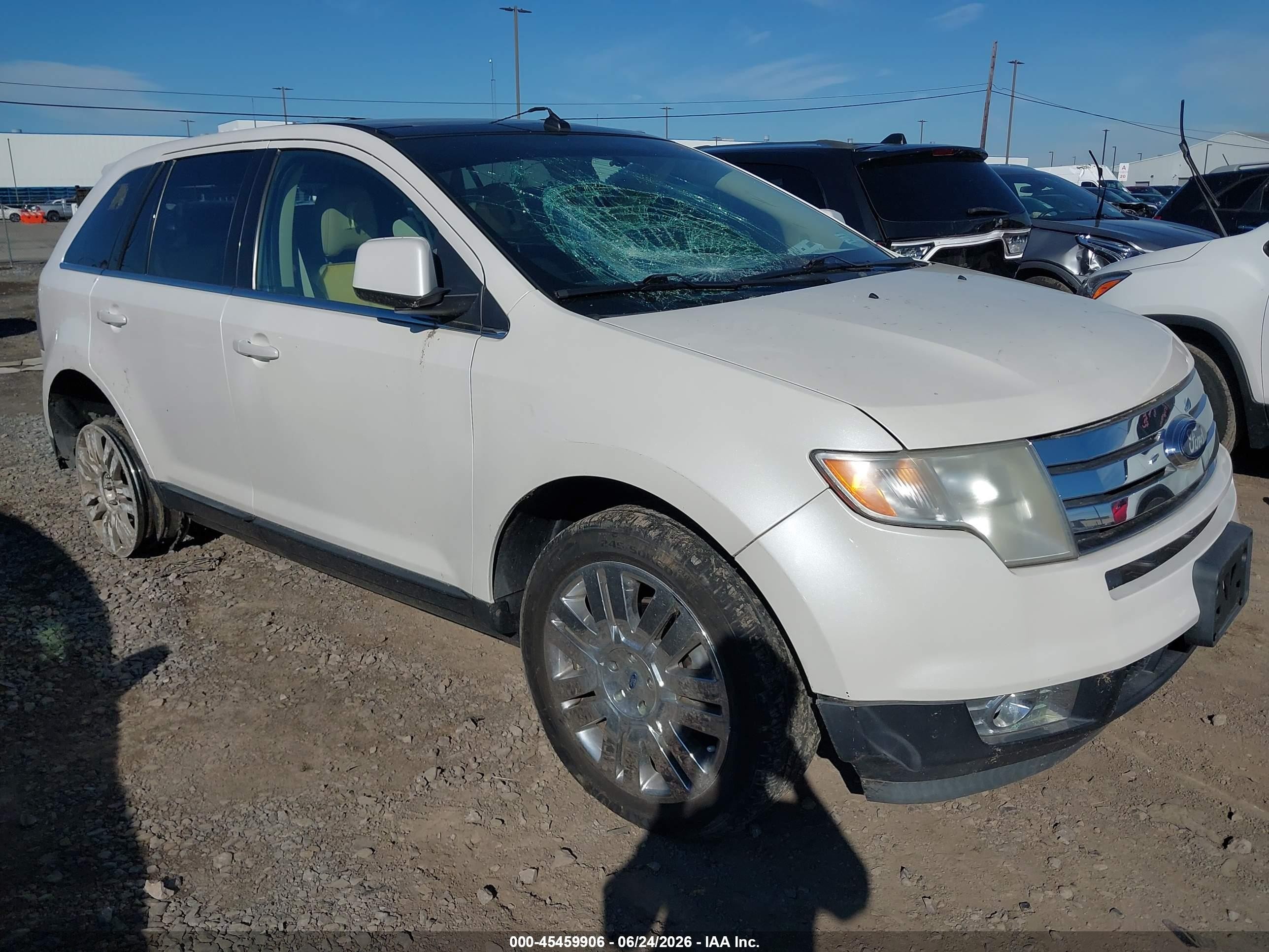 2010 Ford Edge Limited, VIN 2FMDK4KCXABA45565 — Vandalism