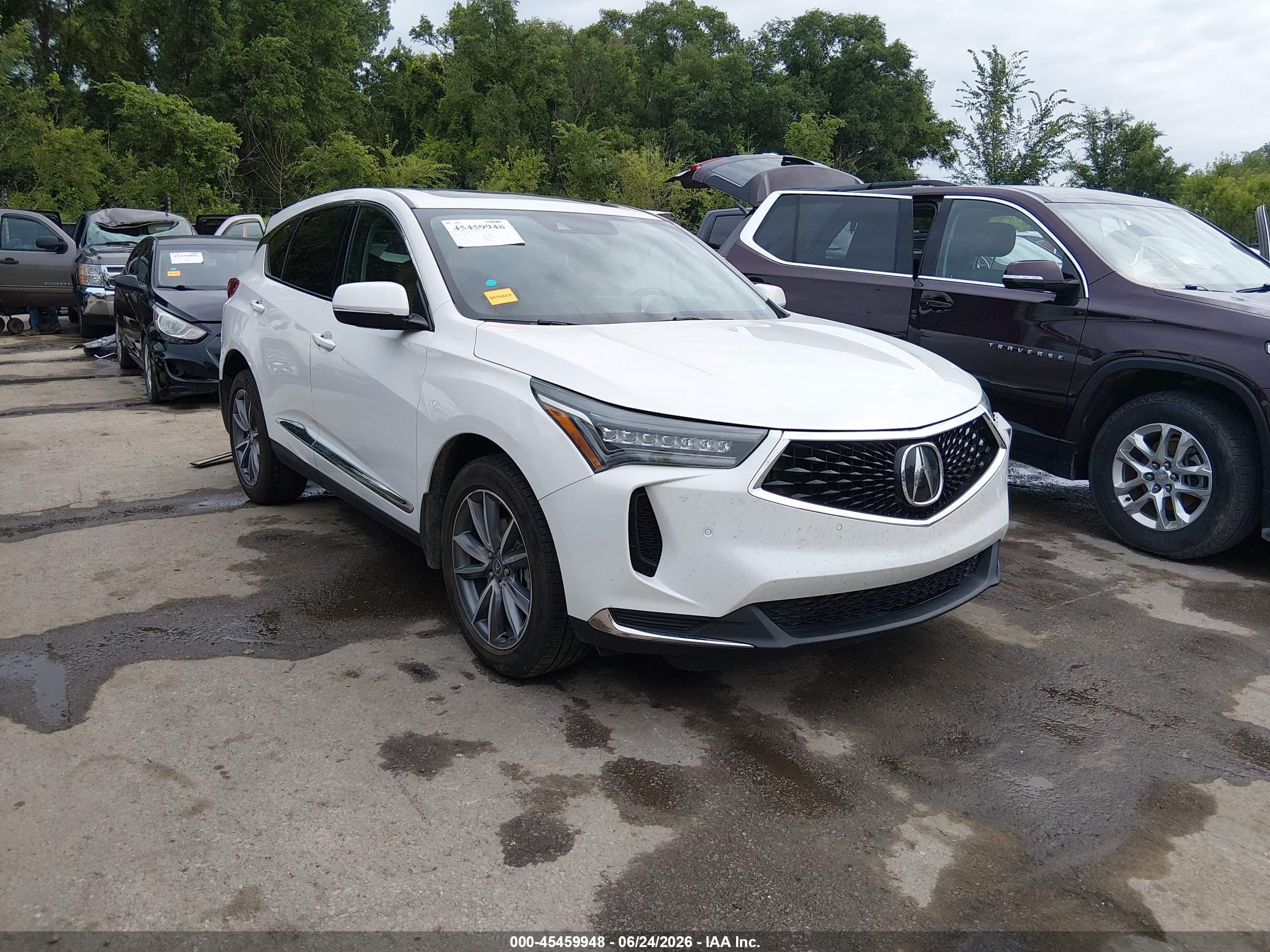 2022 Acura RDX Technology, VIN 5J8TC2H56NL015867 — Side