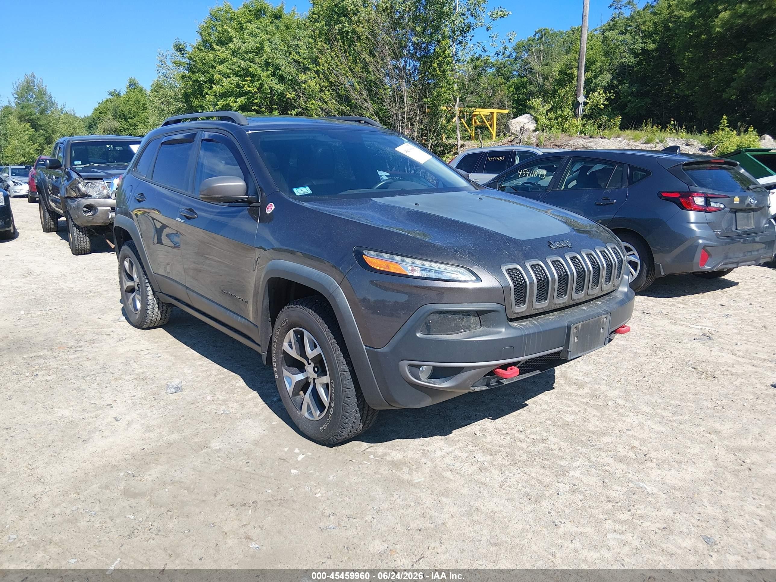 2015 Jeep Cherokee Trailhawk, VIN 1C4PJMBS4FW758575 — Электрика