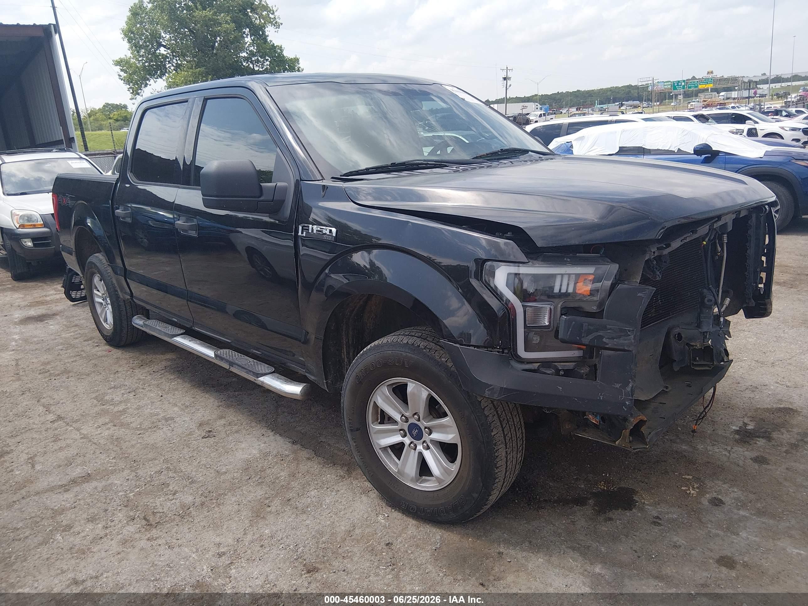 2015 Ford F-150 Lariat, VIN 1FTEW1EF4FKD37775 — Front end