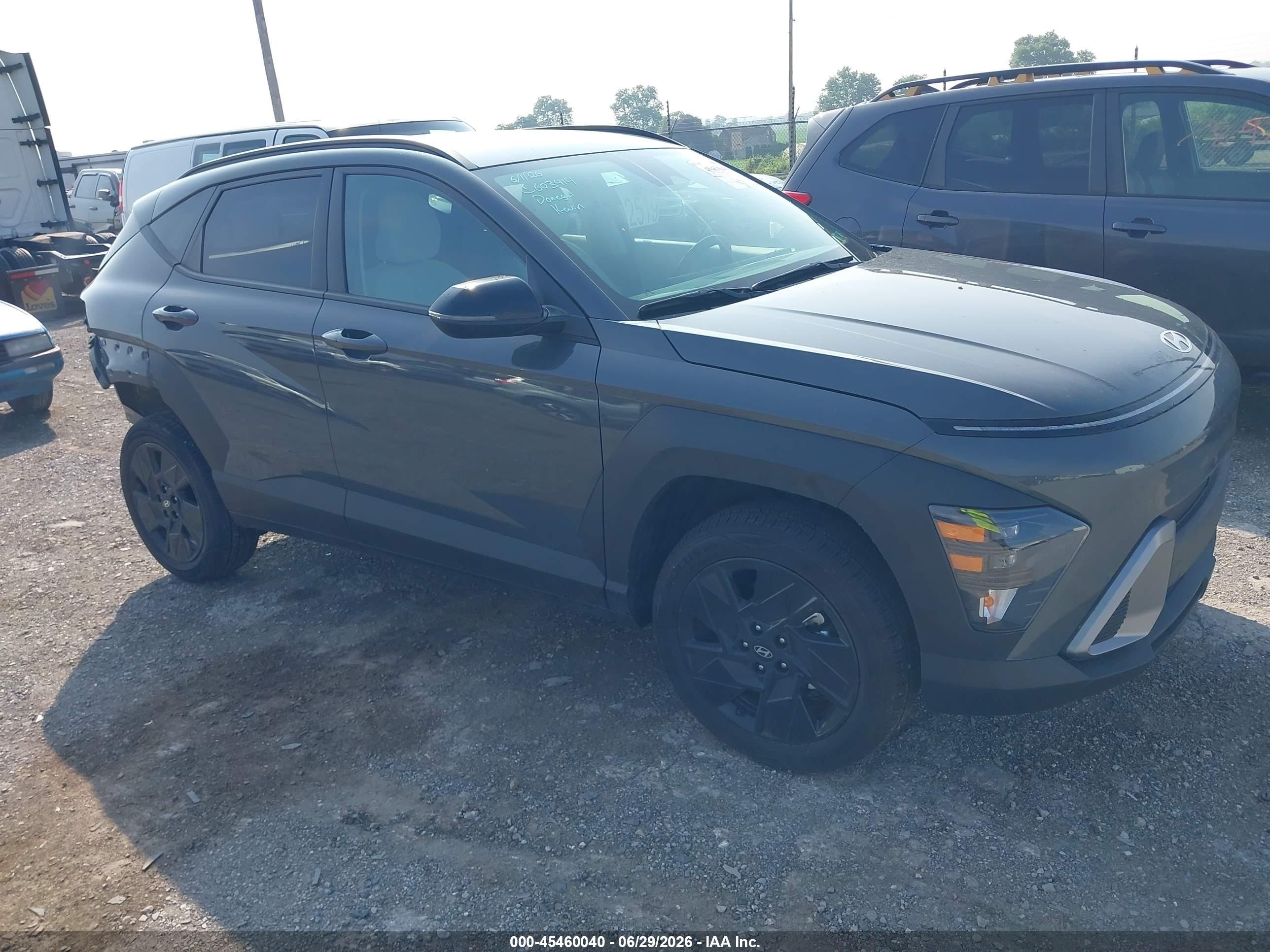 2026 Hyundai Kona SEL Sport, VIN KM8HFCAB9TU364932 — Rear end