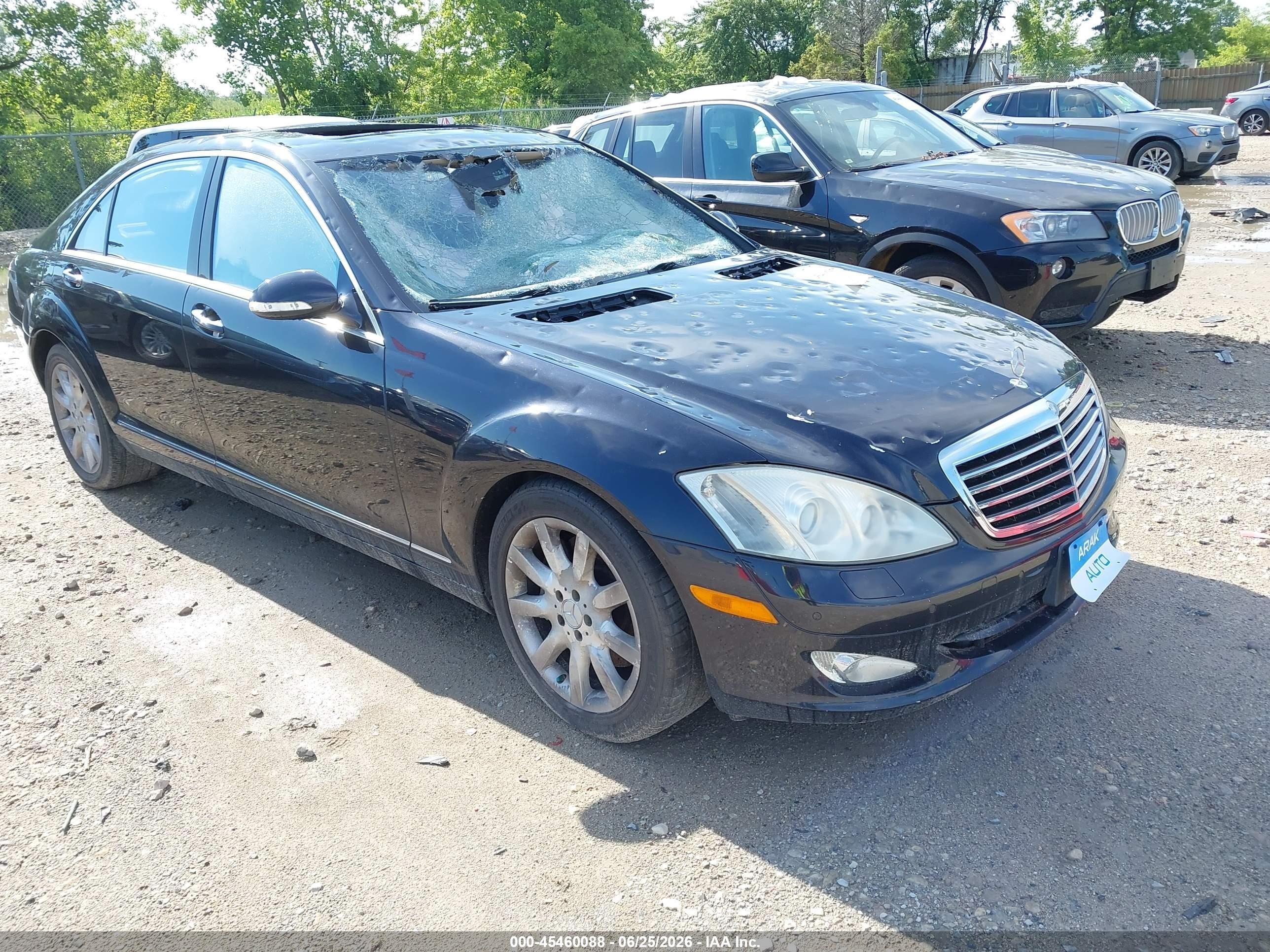 2008 Mercedes-Benz S 550, VIN WDDNG86X58A181211 — Hail