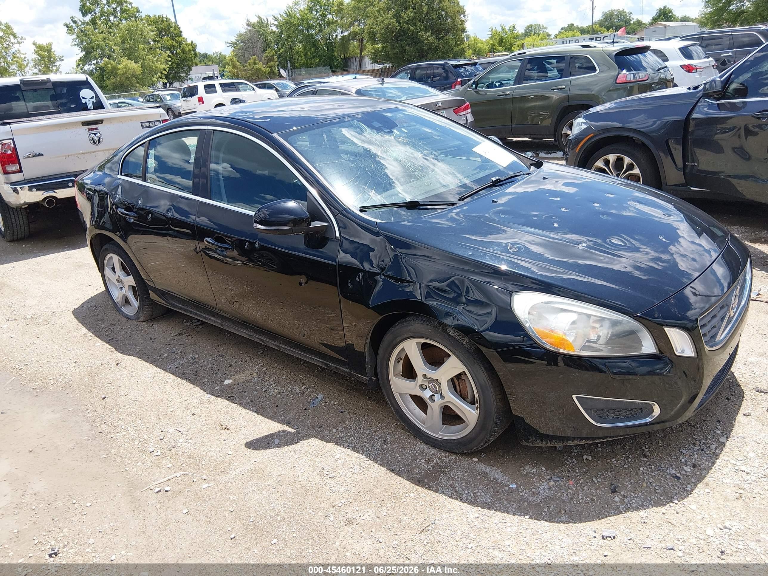 2013 Volvo S60 T5 Premier, VIN YV1612FS4D1208663 — Hail