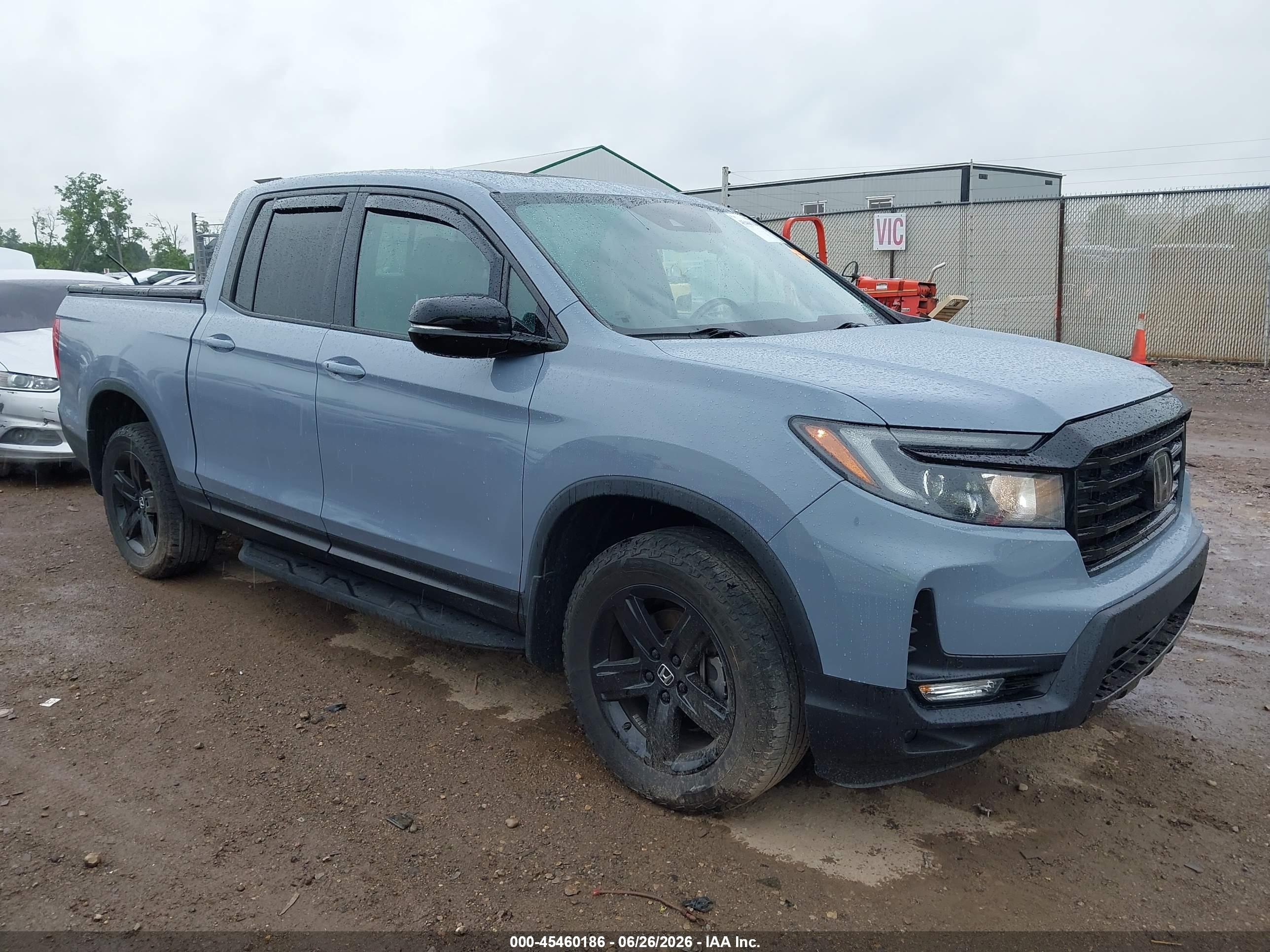 2022 Honda Ridgeline Black Edition, VIN 5FPYK3F84NB027116 — Side
