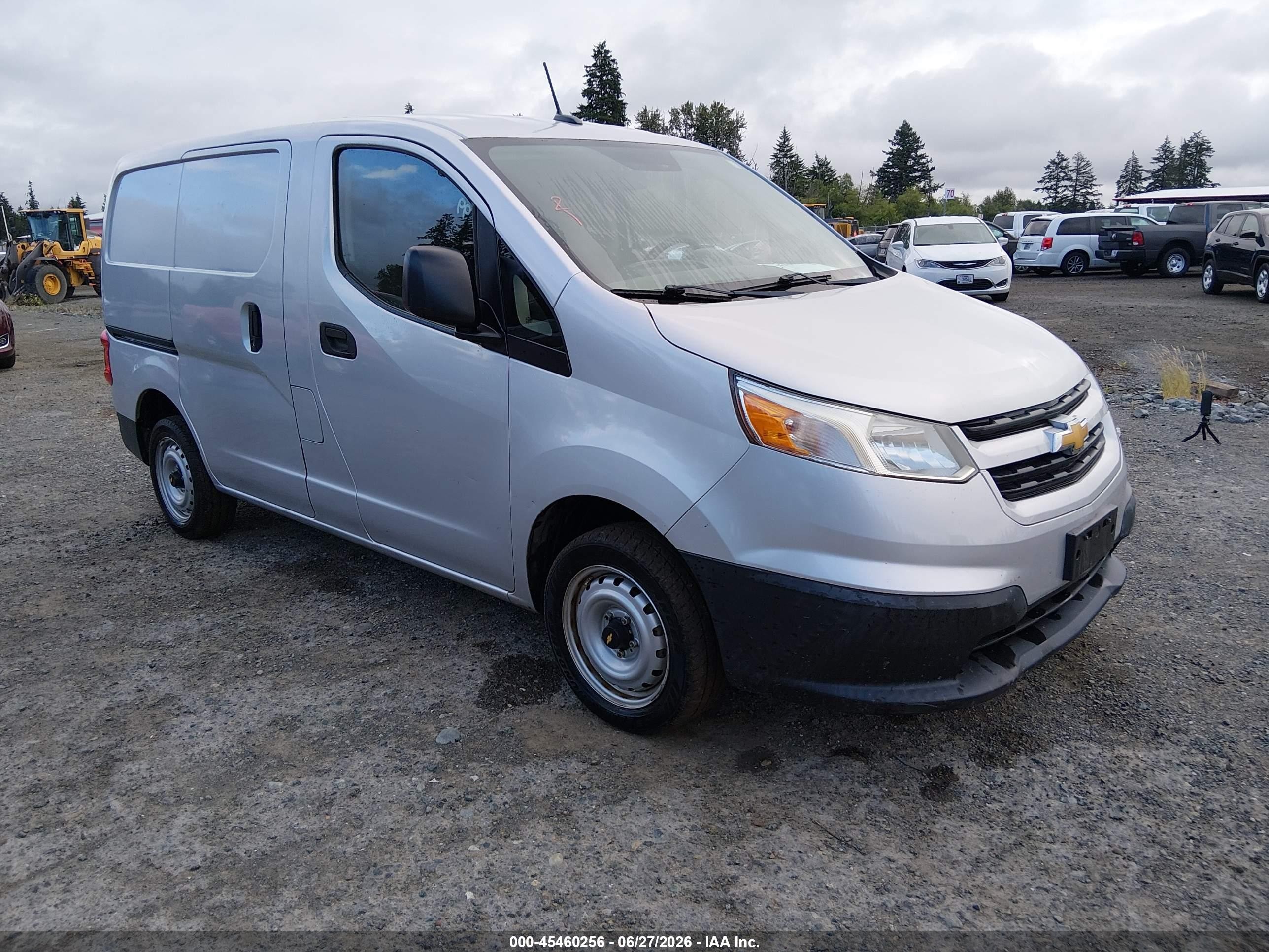 2017 Chevrolet City Express Cargo LT, VIN 3N63M0ZN6HK717892 — Rear end