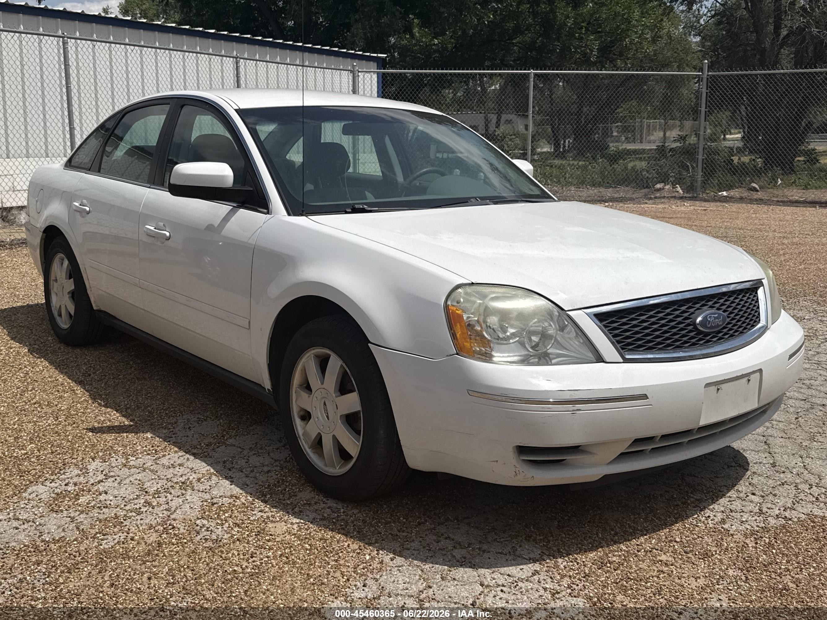 2006 Ford Five Hundred SE, VIN 1FAFP26136G130104 — Normal wear