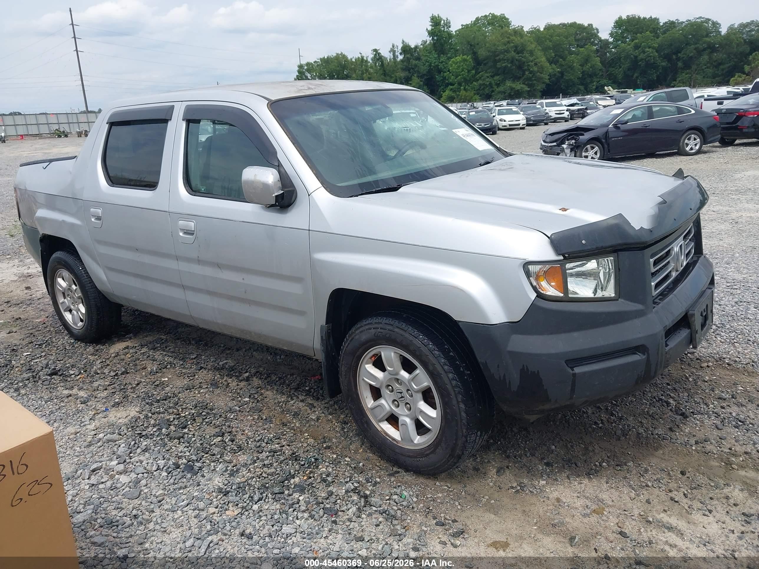 2007 Honda Ridgeline RTS, VIN 2HJYK16447H519261 — Normal wear
