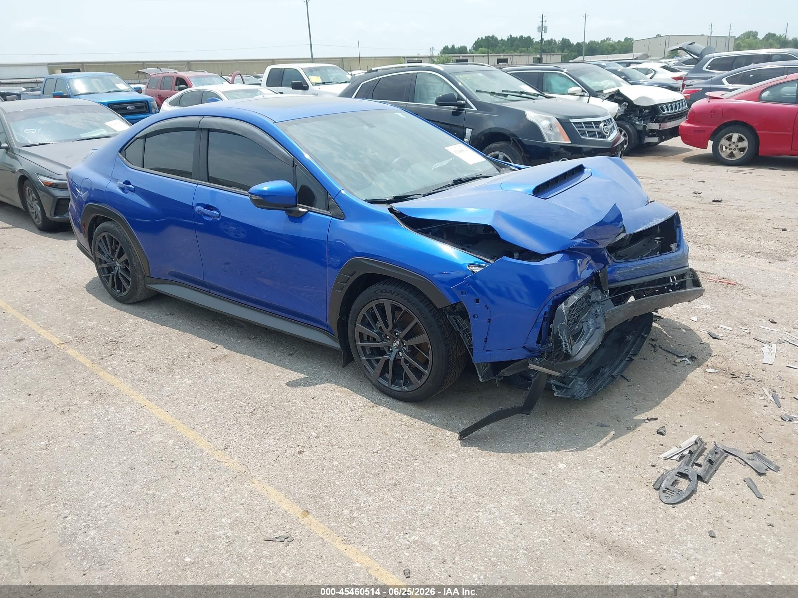 2022 Subaru WRX Limited, VIN JF1VBAL68N9031902 — Front end