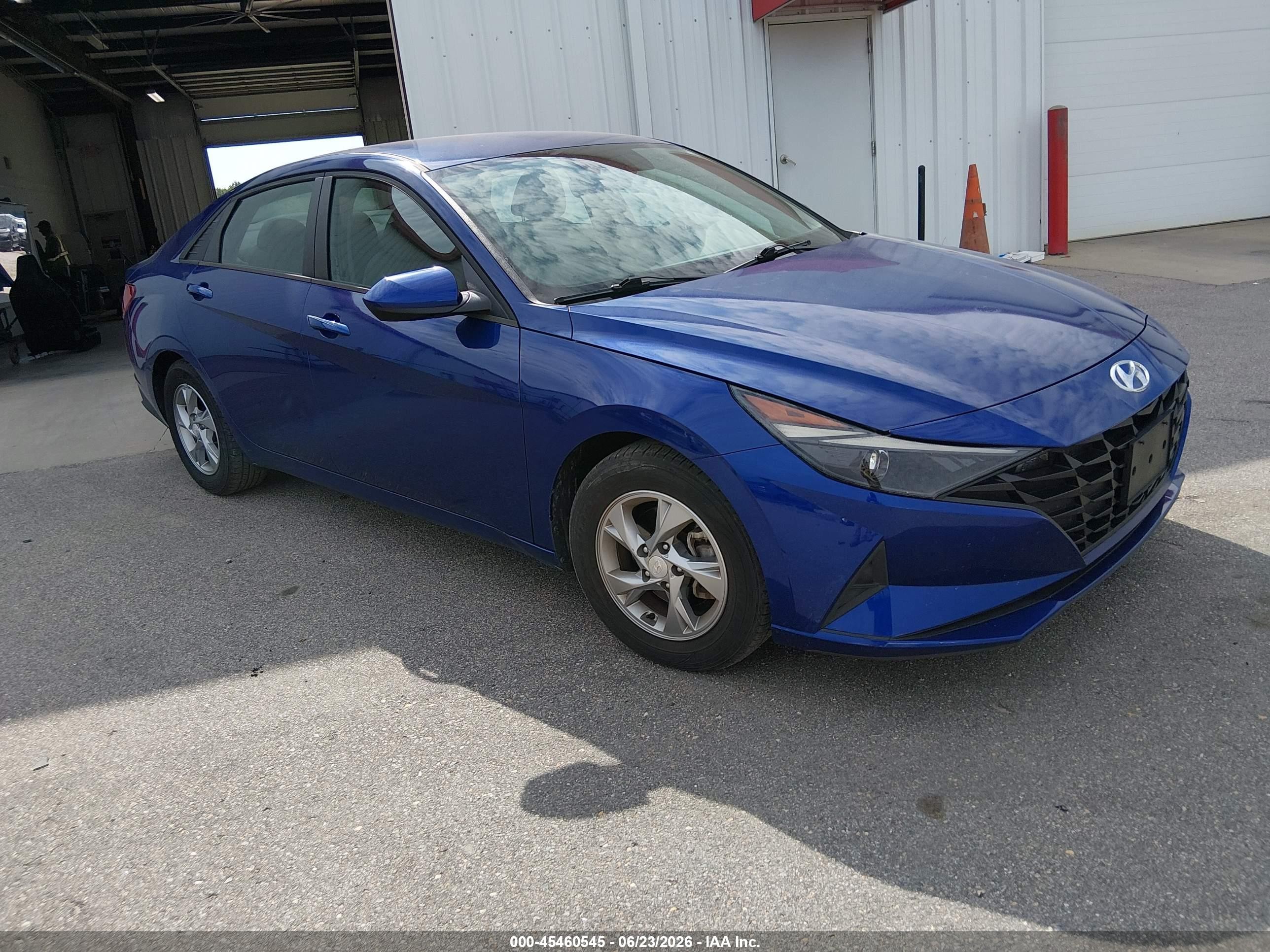 2021 Hyundai Elantra SE, VIN 5NPLL4AG2MH050818 — Normal wear