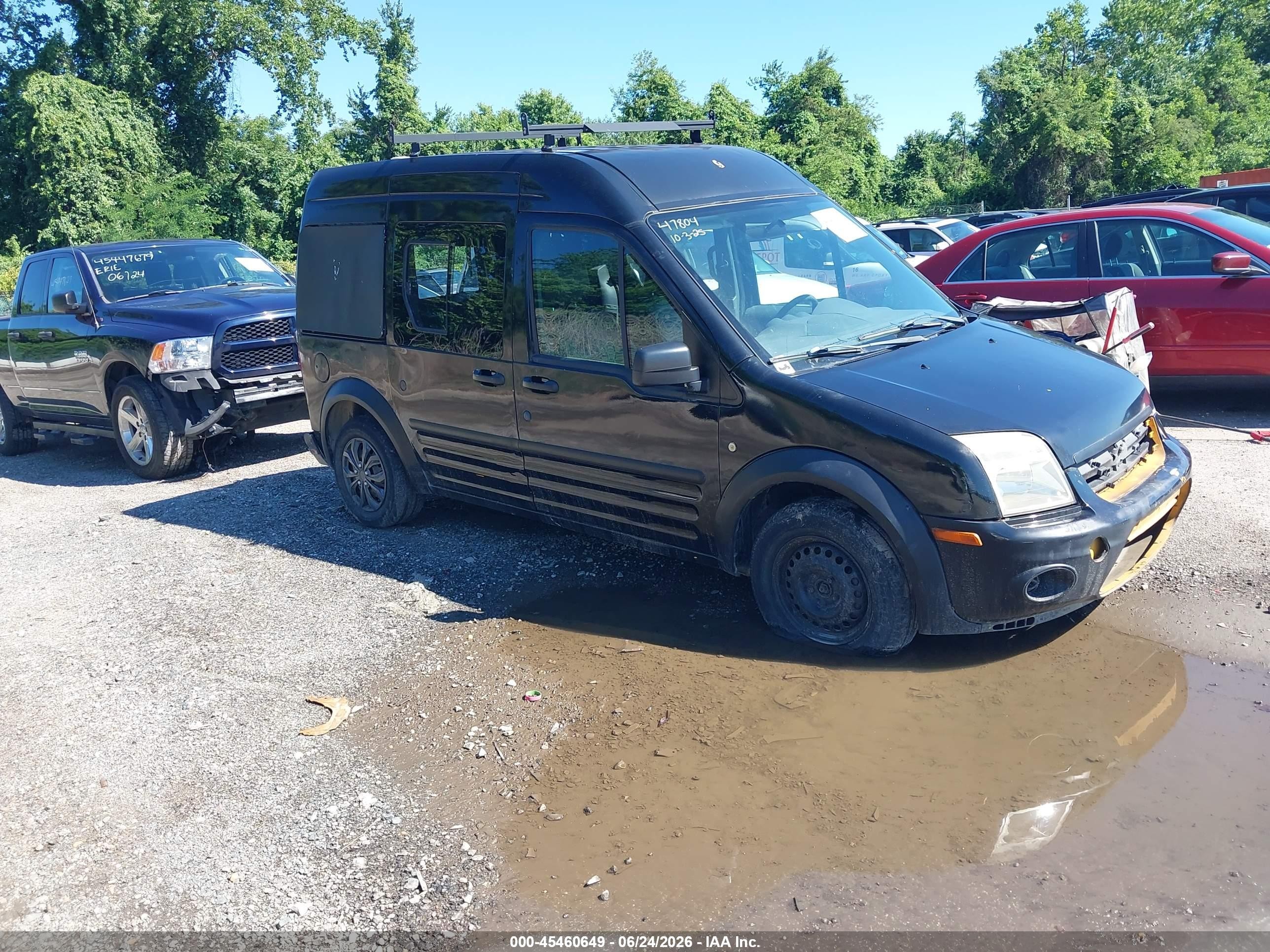 2013 Ford Transit Connect XLT Premium, VIN NM0KS9CN1DT128697 — Normal wear