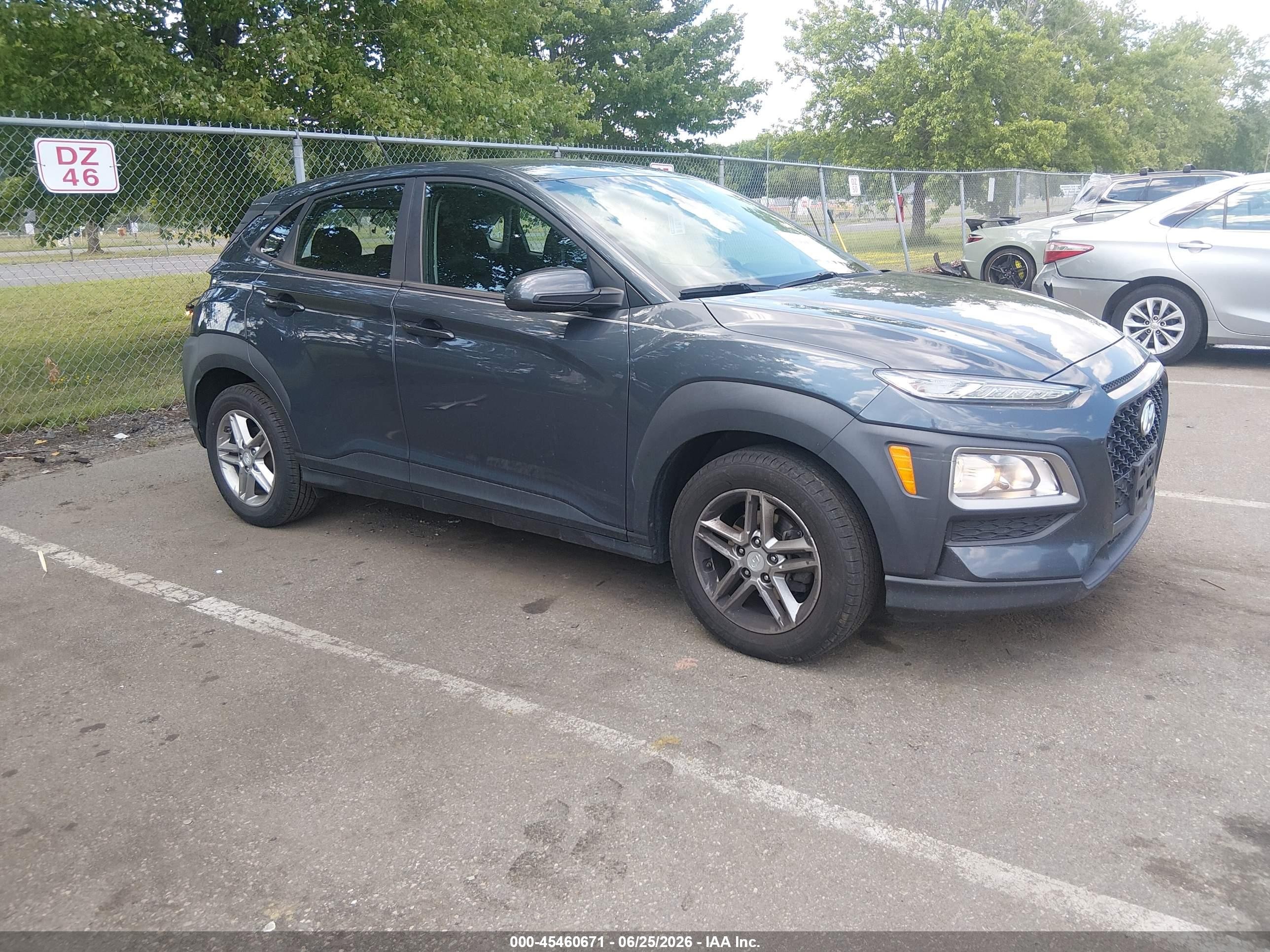 2019 Hyundai Kona SE, VIN KM8K12AA0KU270457 — Rear end