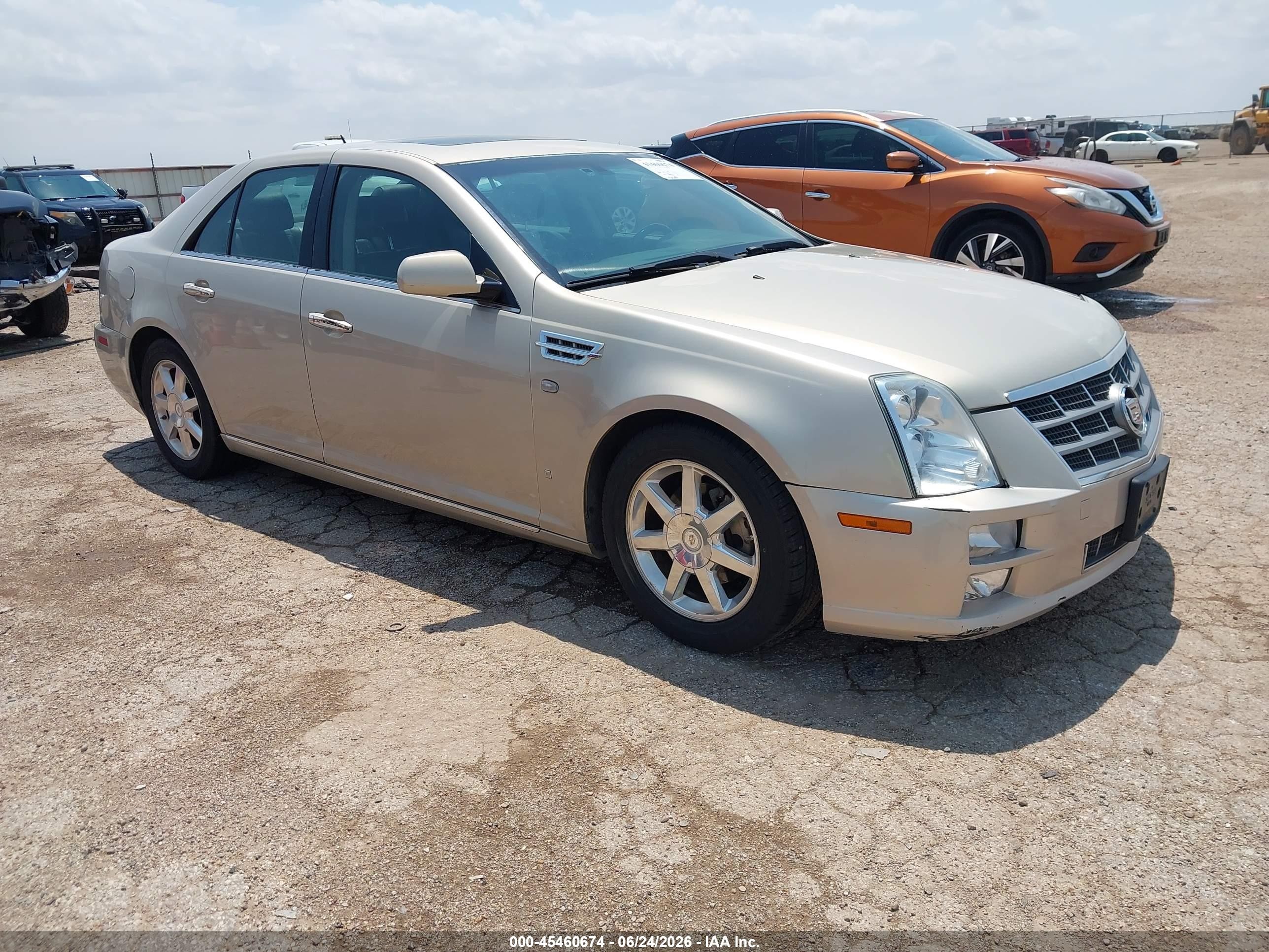 2008 Cadillac STS RWD, VIN 1G6DW67V780109879 — По всему кузову