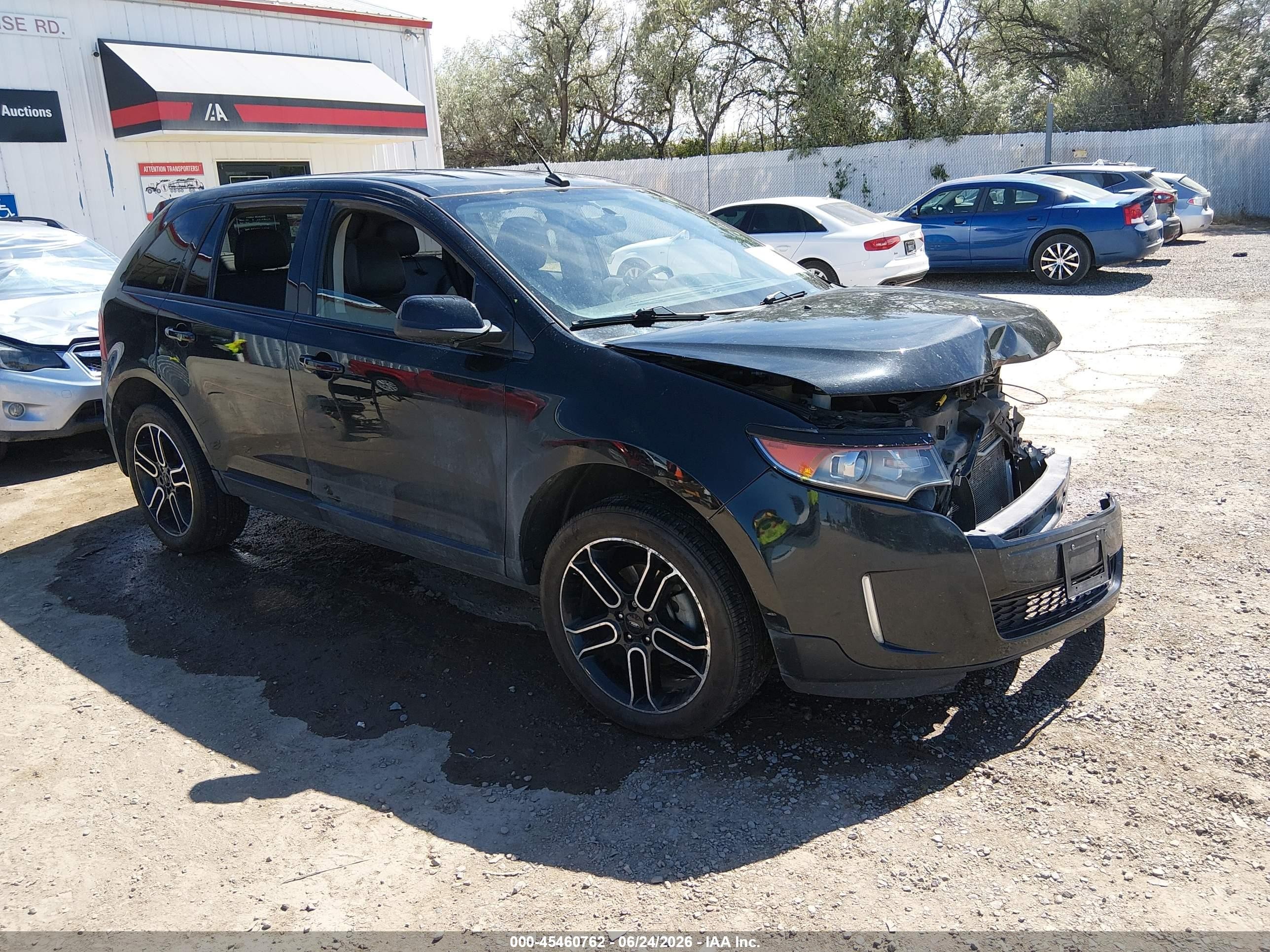 2013 Ford Edge SEL, VIN 2FMDK4JC5DBC00030 — Front end