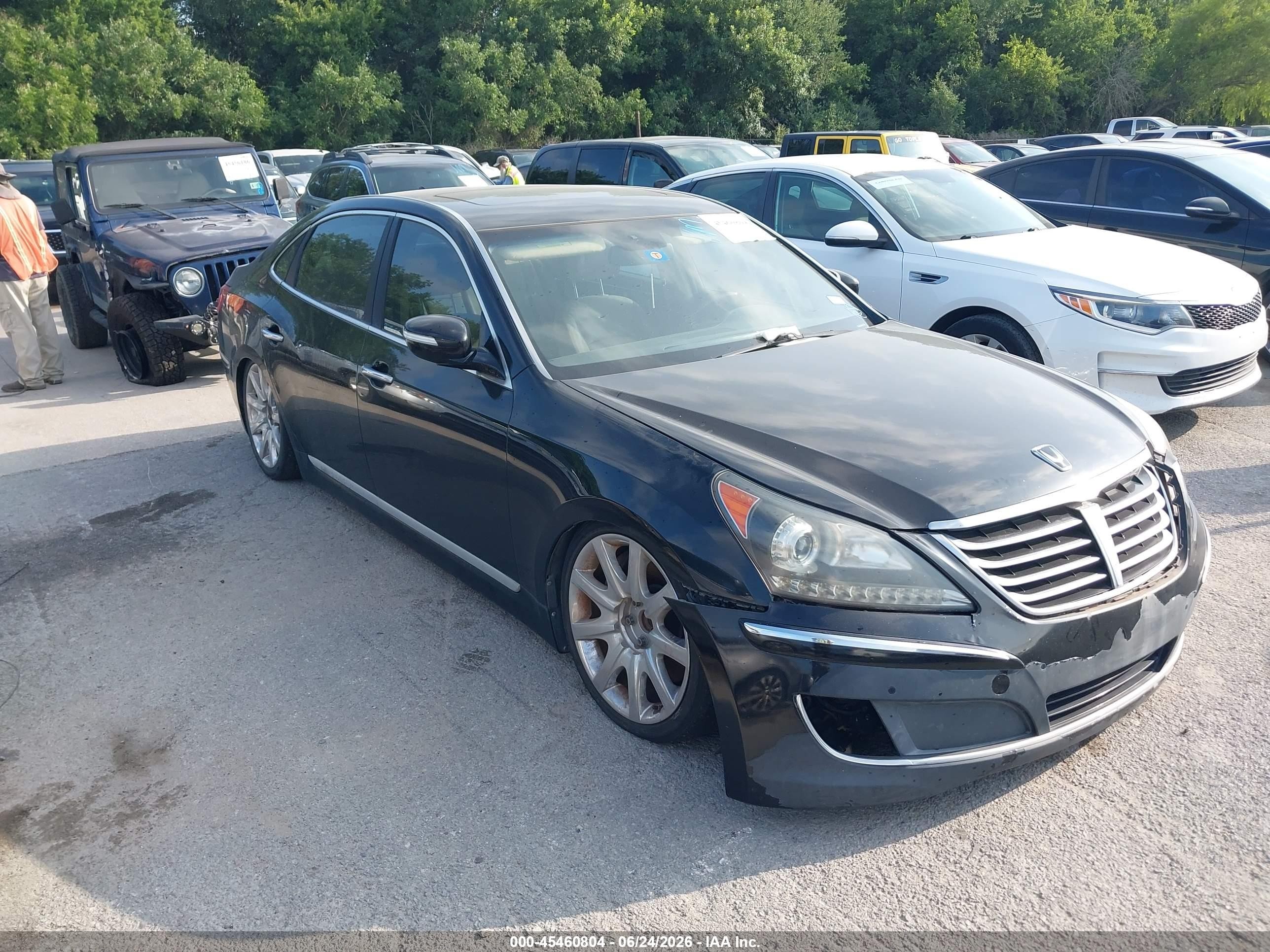 2013 Hyundai Equus Signature, VIN KMHGH4JH8DU066504 — Normal wear