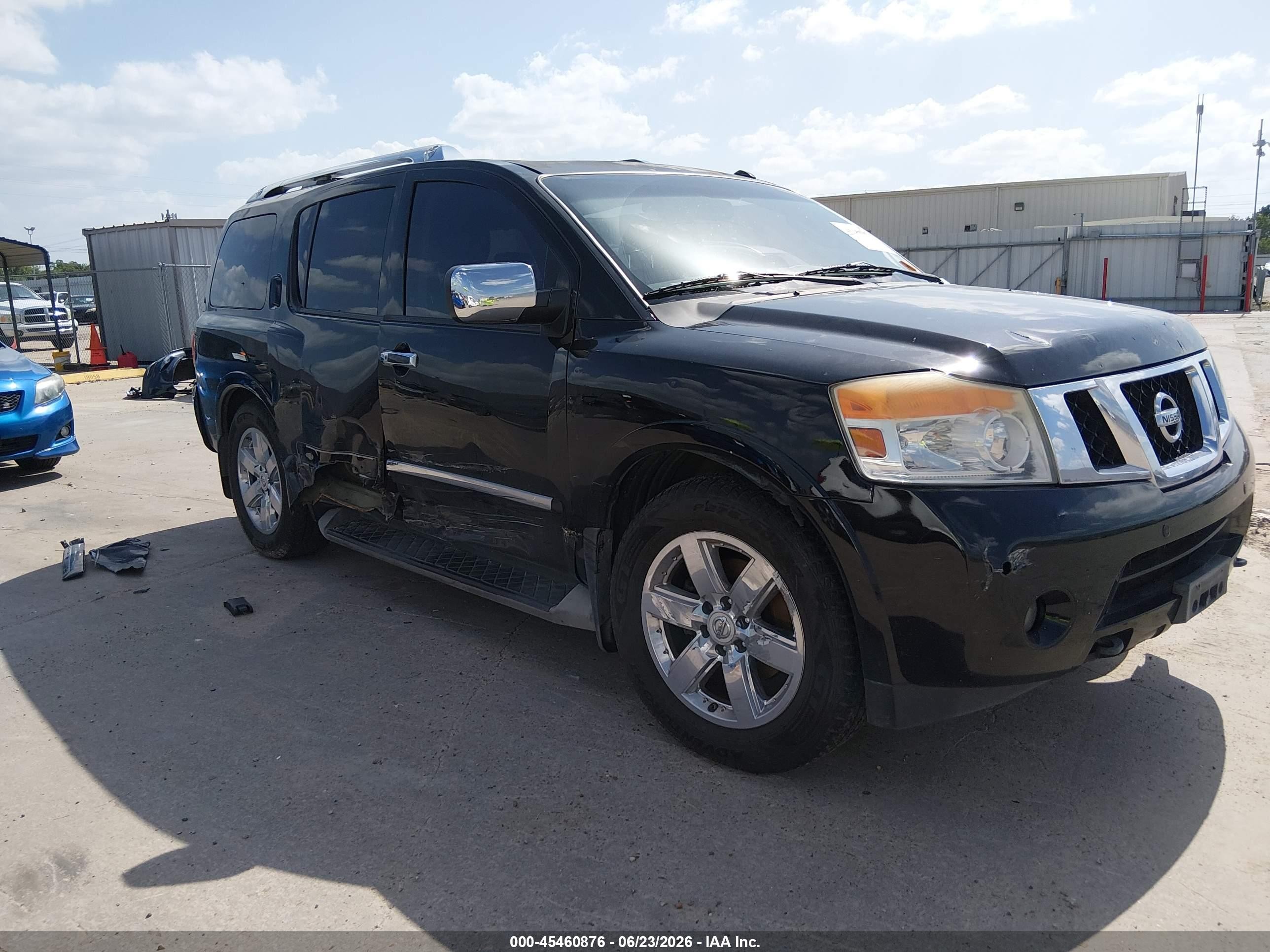 2011 Nissan Armada Platinum, VIN 5N1BA0NF8BN607784 — Бок