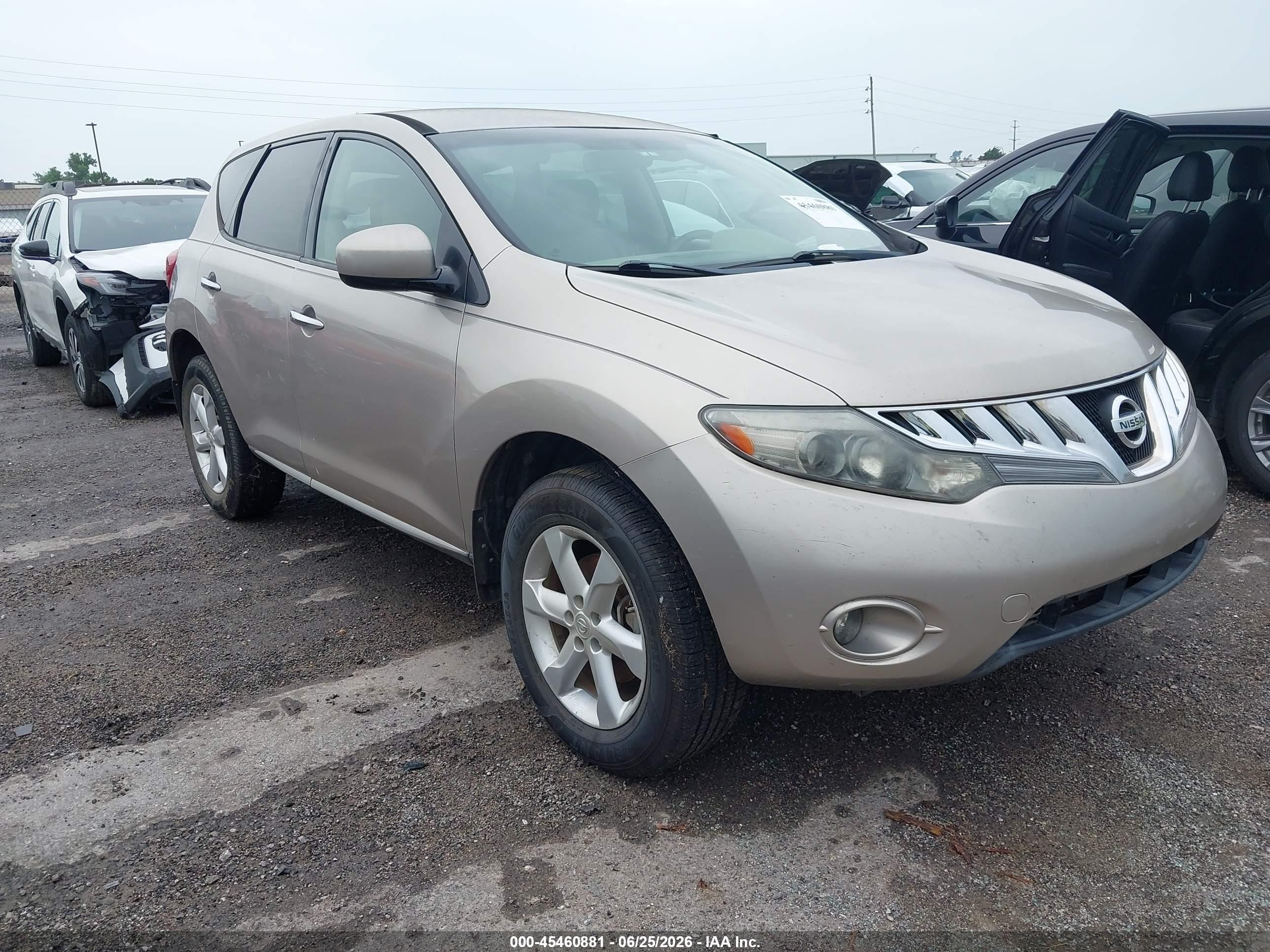 2010 Nissan Murano LE, VIN JN8AZ1MU8AW017466 — Normal wear