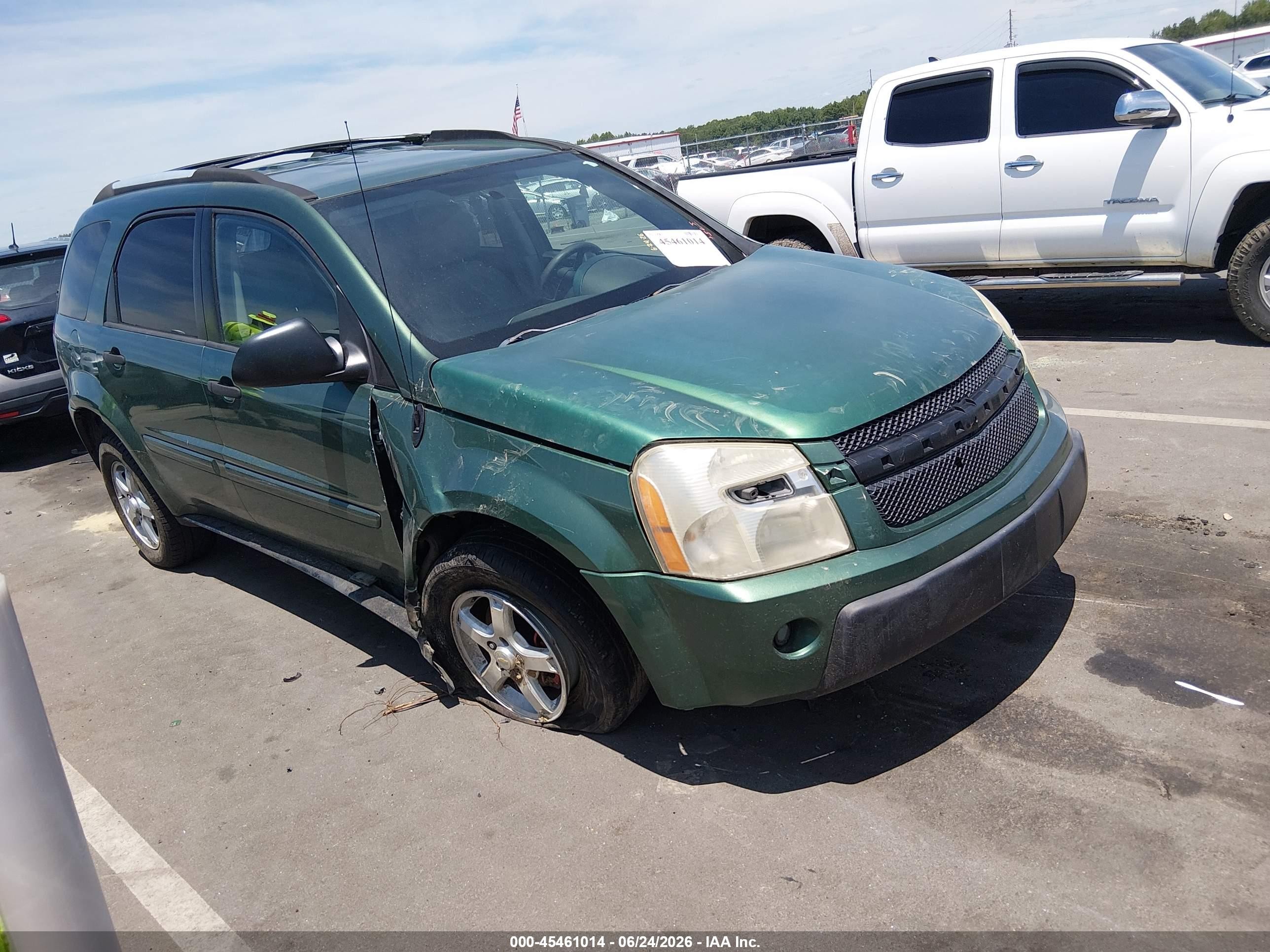 2005 Chevrolet Equinox LS, VIN 2CNDL13FX56206967 — Front end