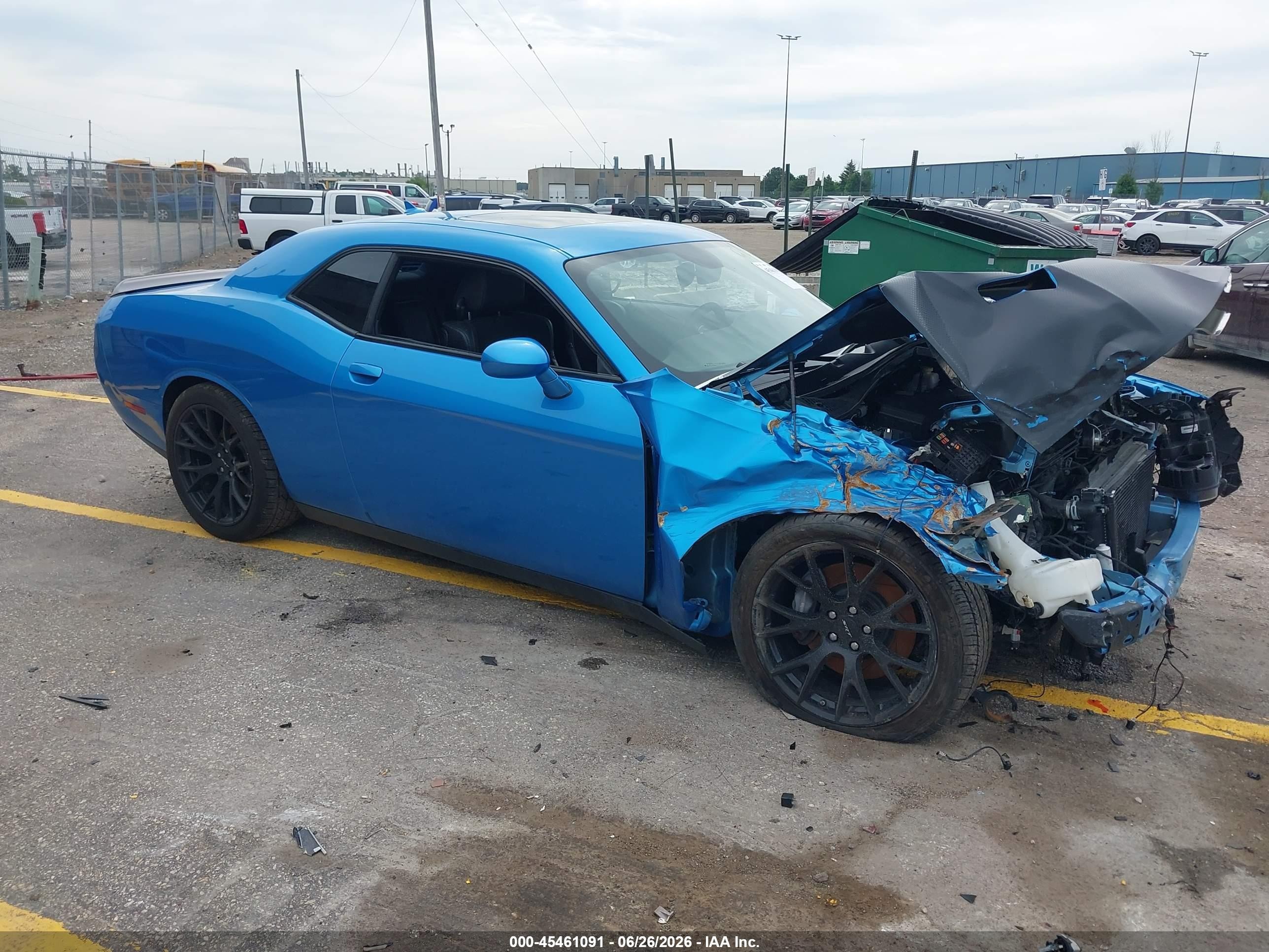 2015 Dodge Challenger R/T Scat Pack, VIN 2C3CDZFJ4FH804347 — Front end