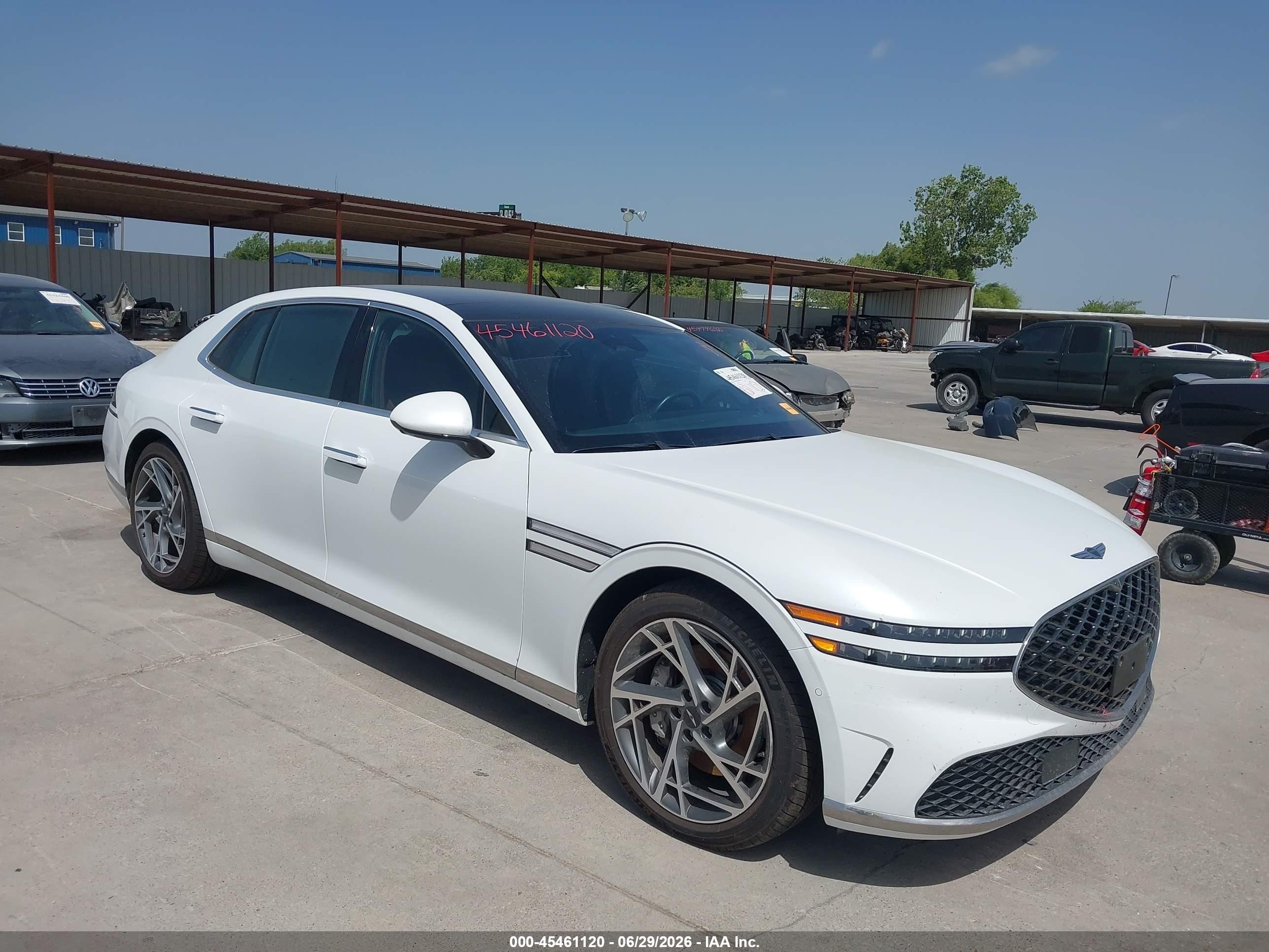 2023 Genesis G90, VIN KMTFB4SD6PU024772 — Water / flood