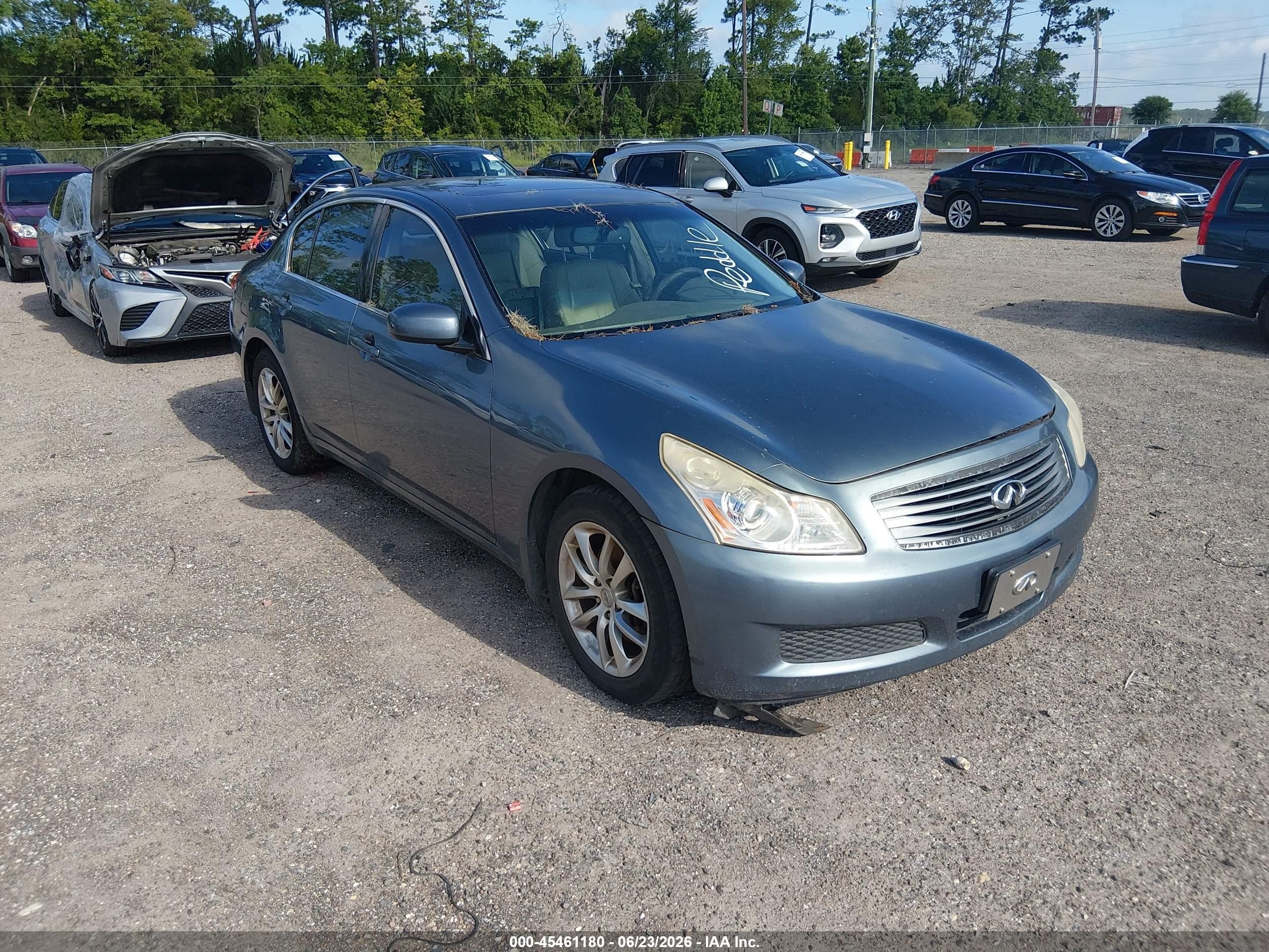 2007 Infiniti G35 G35x, VIN JNKBV61F17M813994 — Normal wear