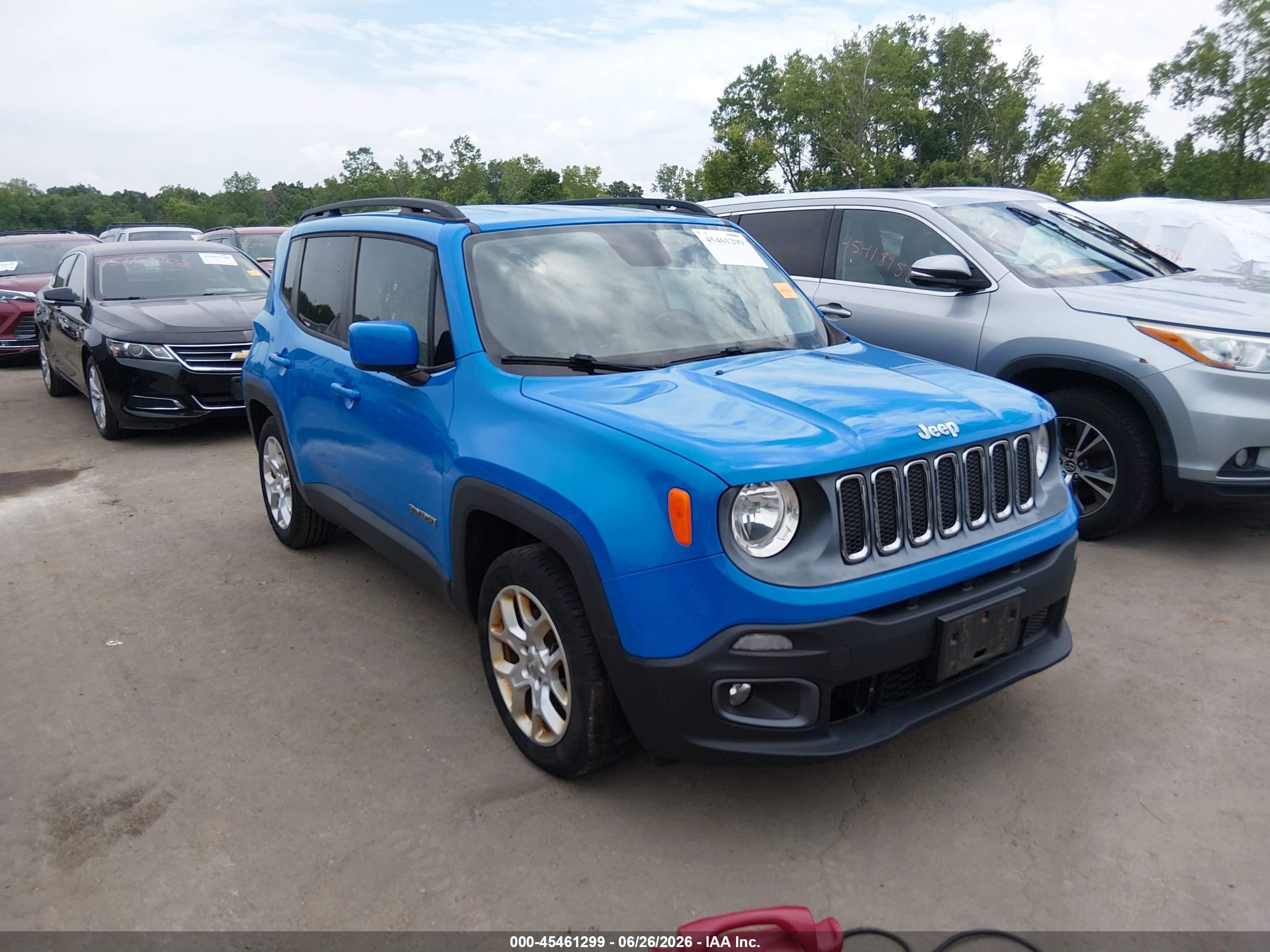 2015 Jeep Renegade Latitude, VIN ZACCJABT1FPB37572 — Vandalism