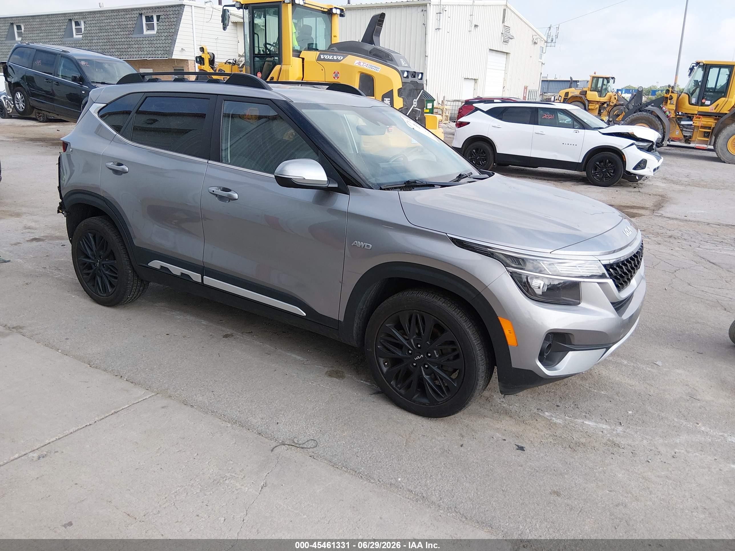 2022 Kia Seltos Nightfall, VIN KNDEUCA20N7245052 — Rear end